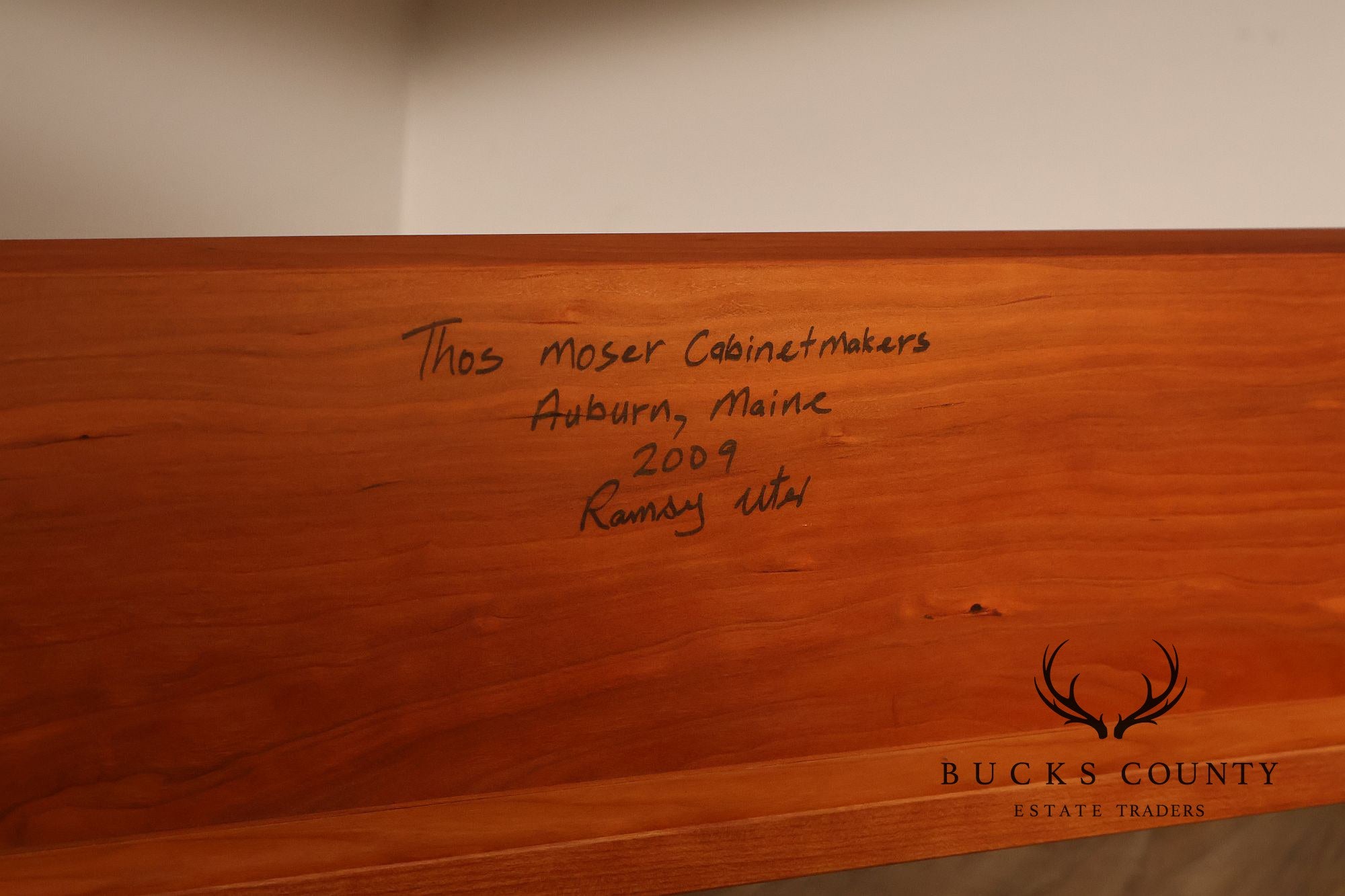 Thomas Moser Cherry King Sleigh Bed