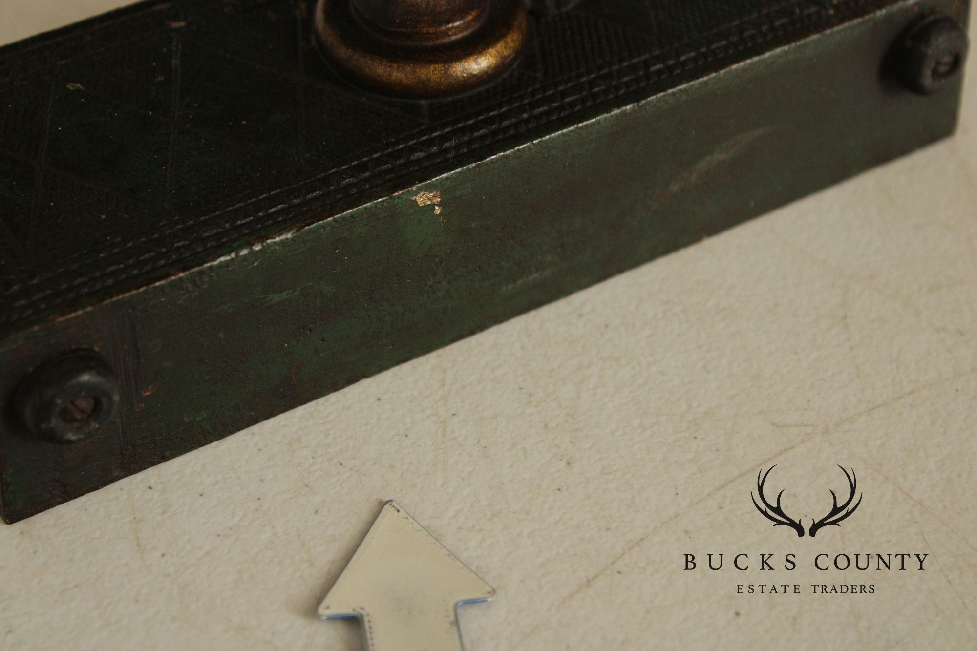 Bradley & Hubbard Art Deco Cast Iron Door Stop