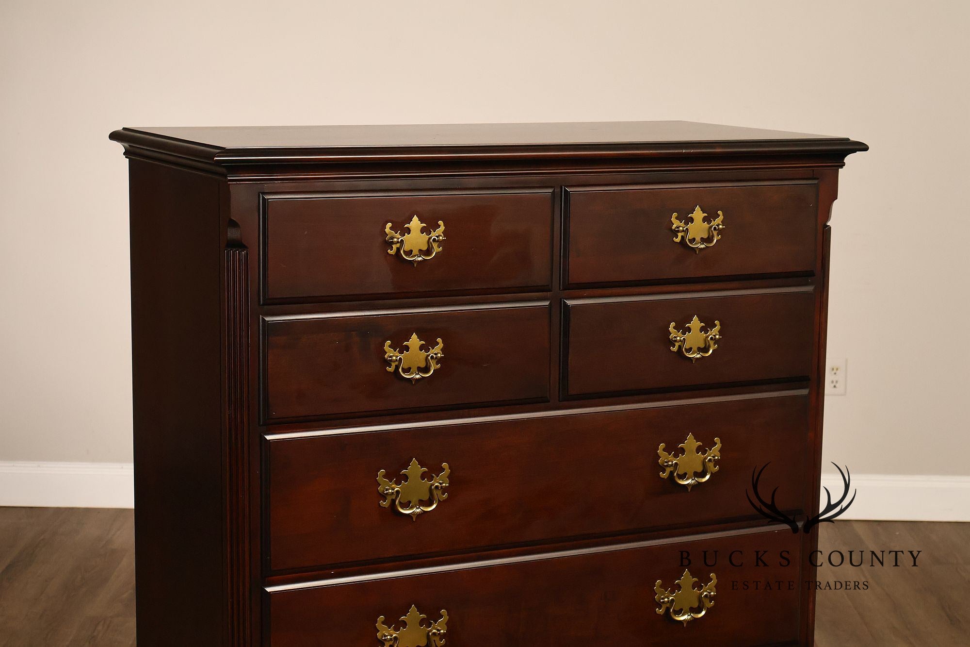 Kincaid Traditional Cherry Tall Chest Of Drawers