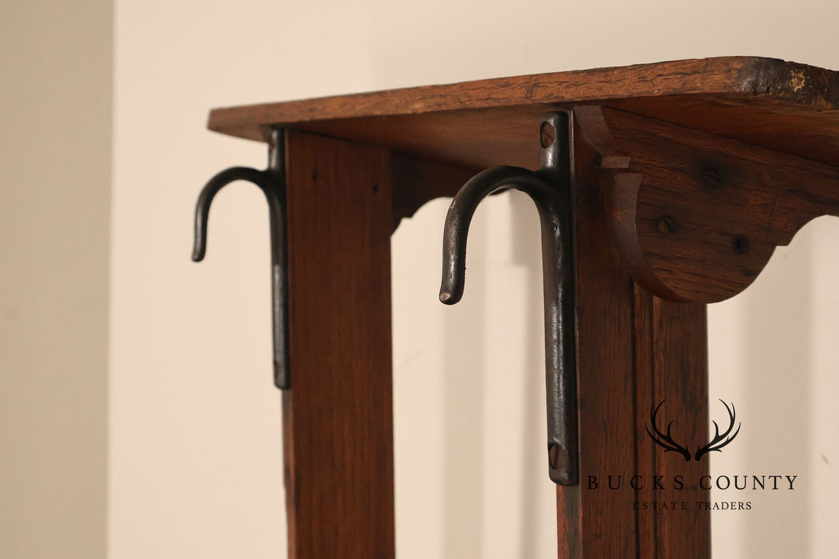Antique Bicycle Ladder Co. Rolling Library Ladder