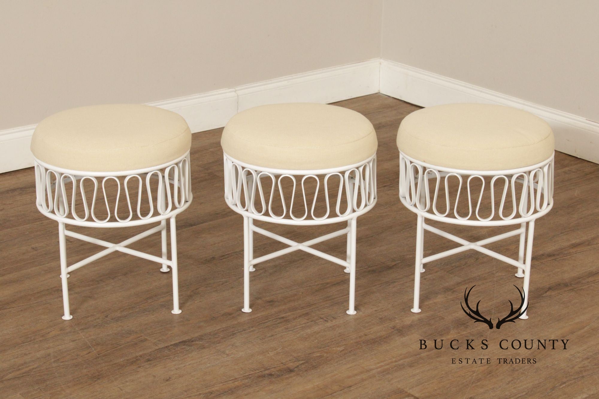 Maurizio Tempestini For Salterini Set Of Three Stools