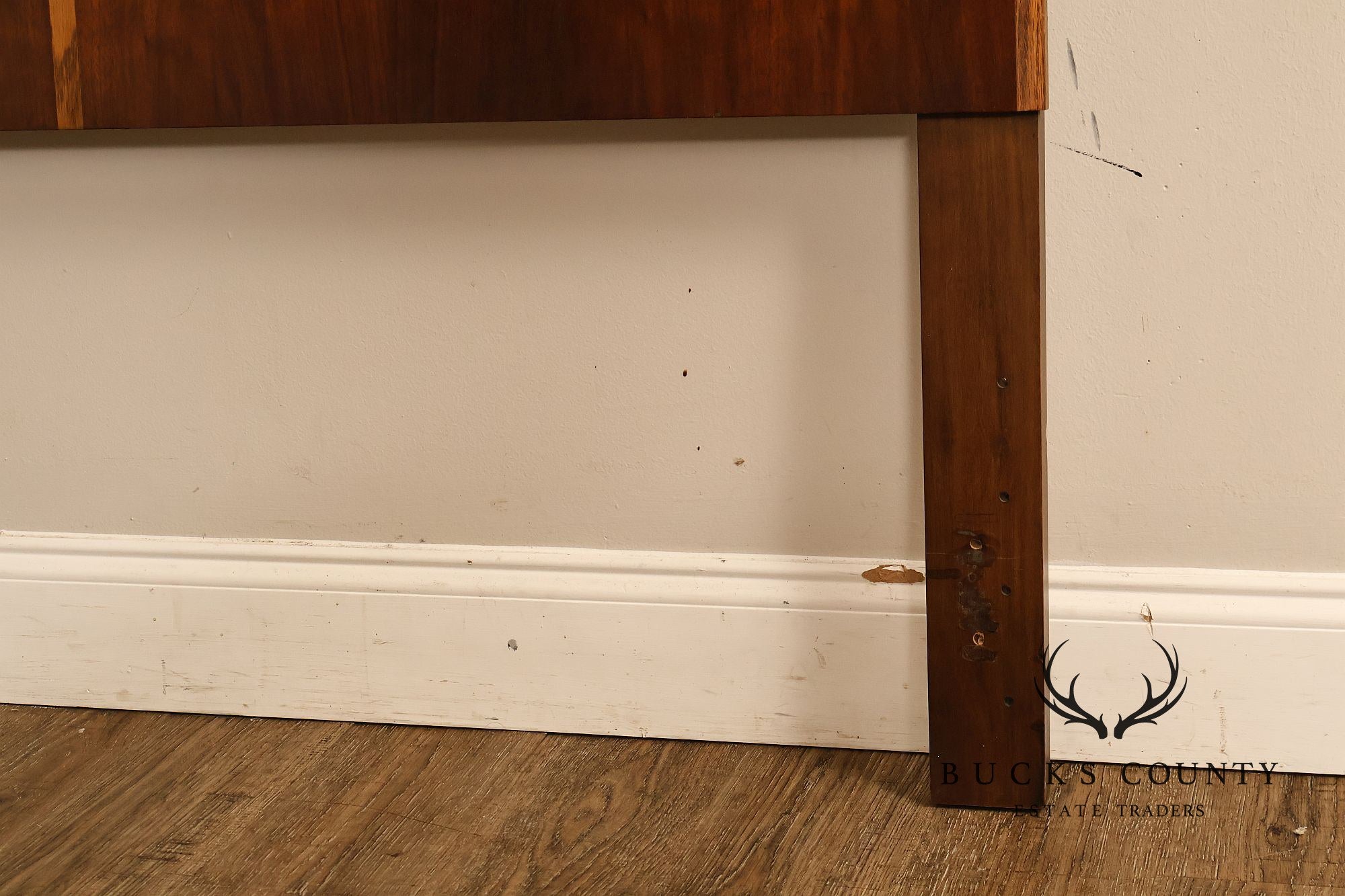 Lane Mid-Century Modern Walnut King Headboard
