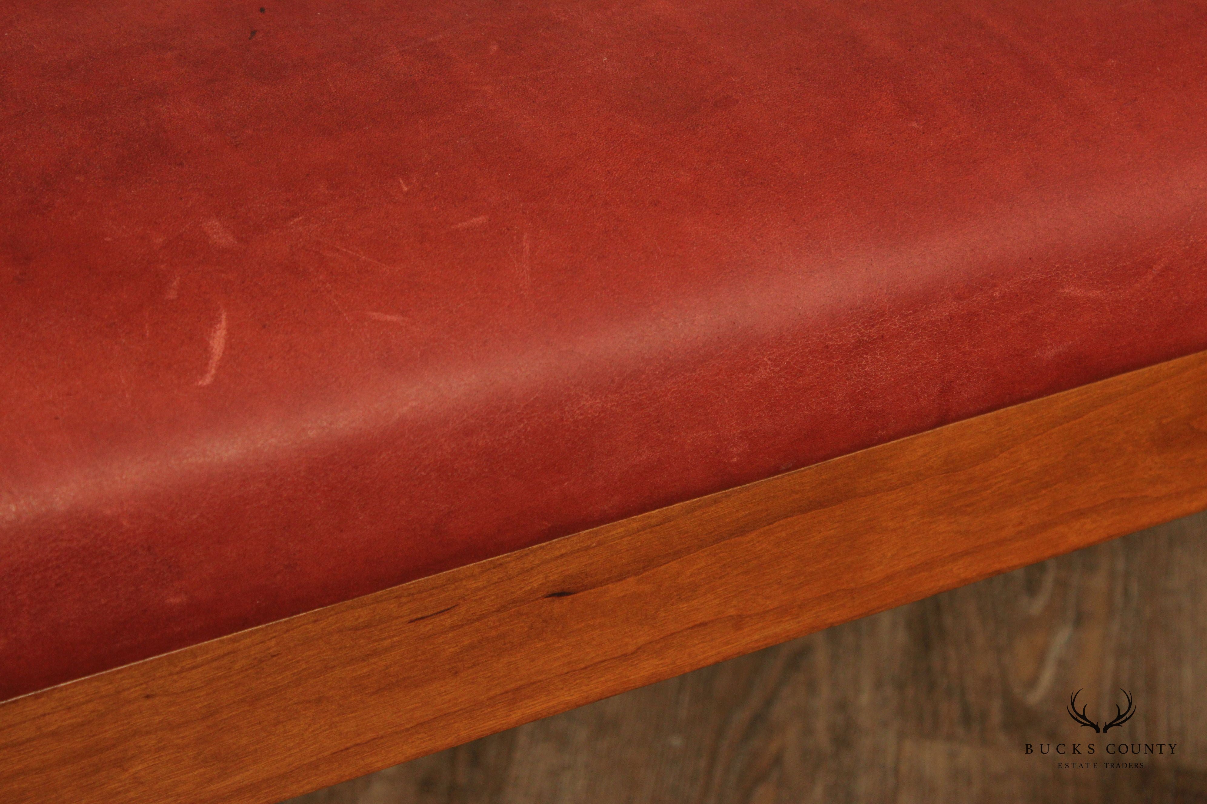Stickley Mission Collection Cherry Spindle Bench