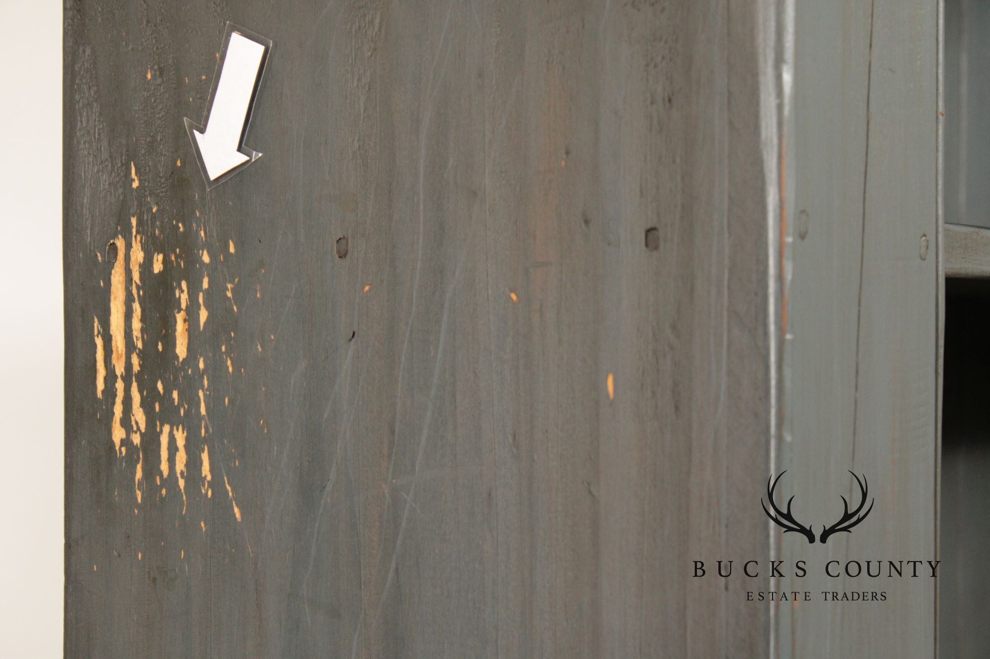 Benchmade Farmhouse Style Painted Hutch