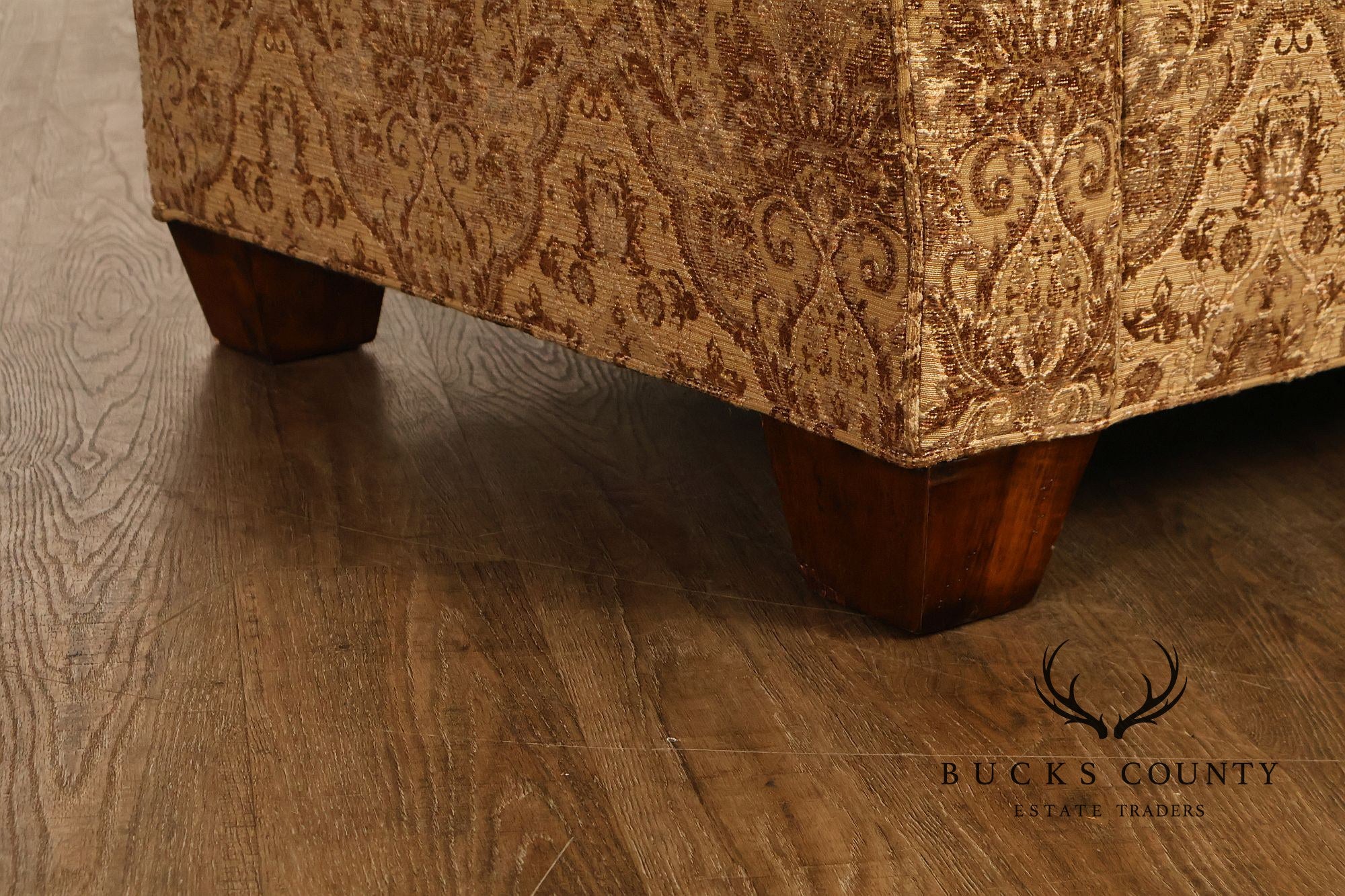 Stickley Fine Upholstery Traditional Three Cushion Sofa