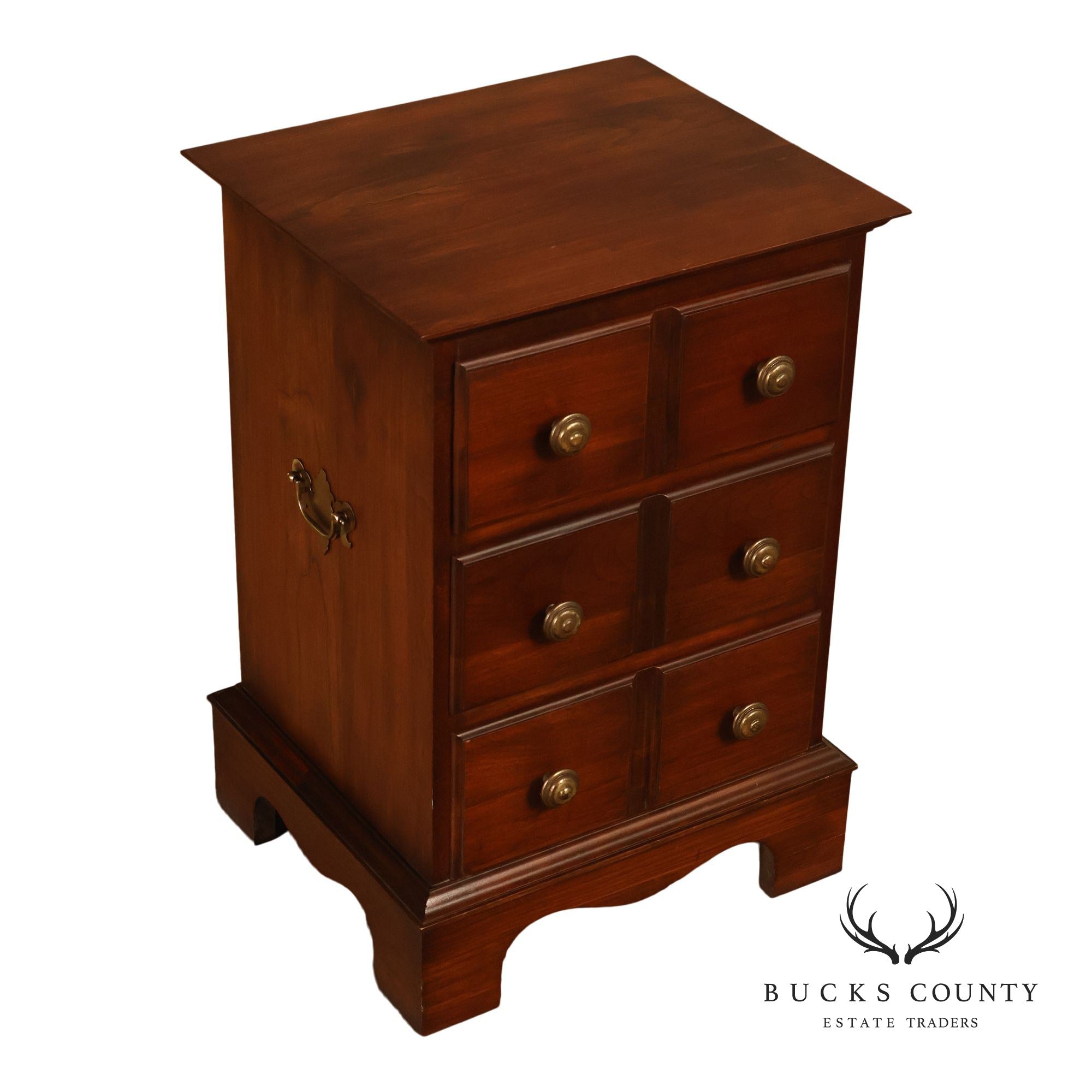 Pennsylvania House Cherry Three-Drawer Nightstand