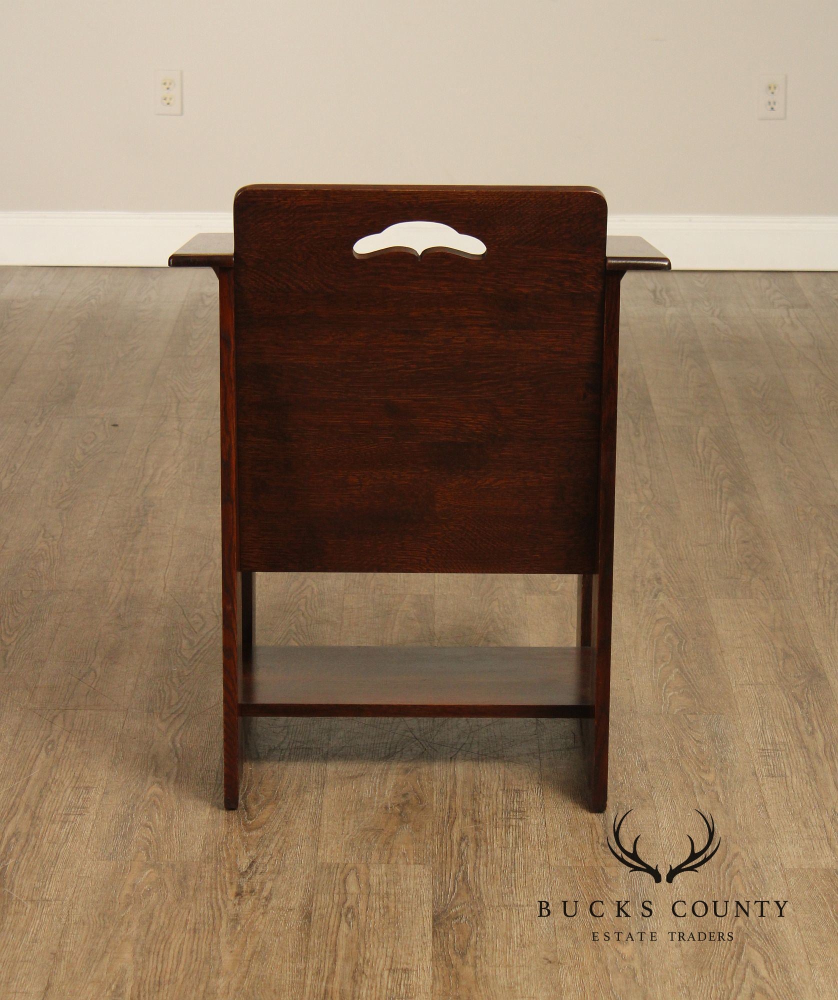 Stickley Mission Collection Limbert Style Oak Cafe Chair