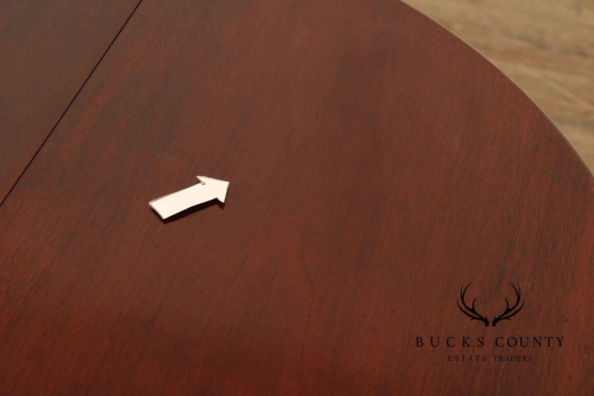 Federal Style Flip-Top Mahogany Demilune Game Table