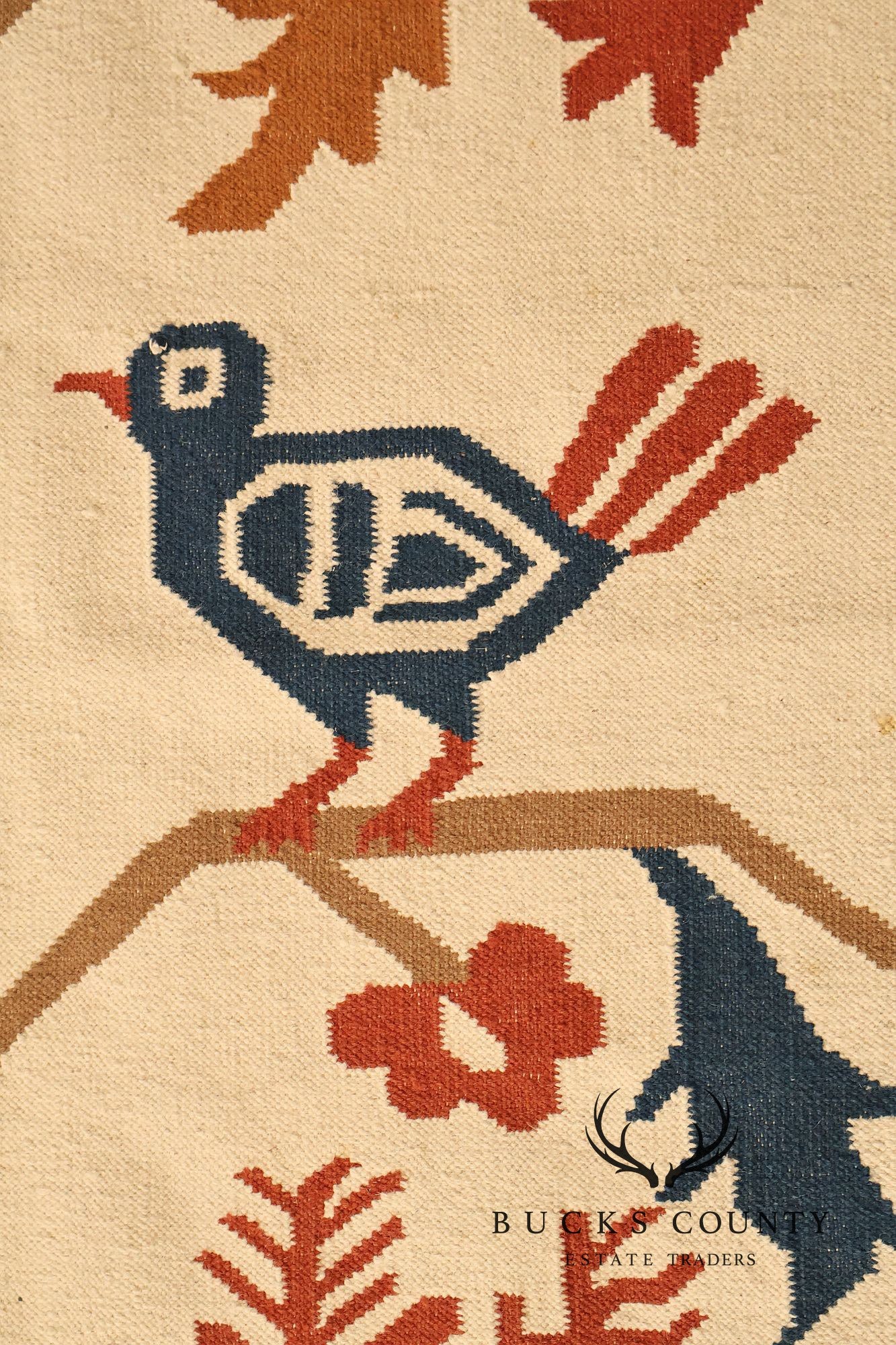 Capel Folk Art Style Tree of Life Area Rug