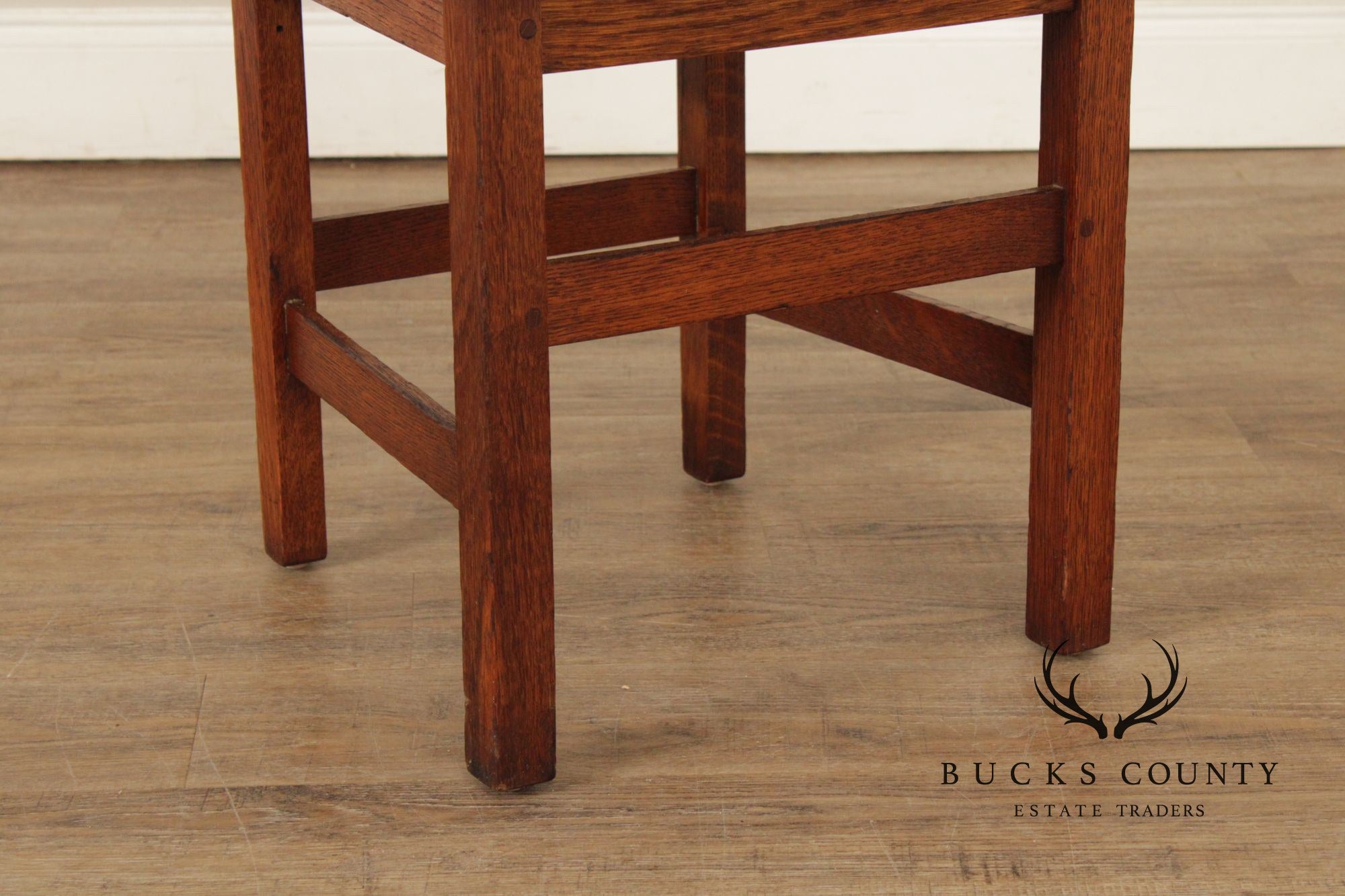 Limbert Mission Oak Desk Chair