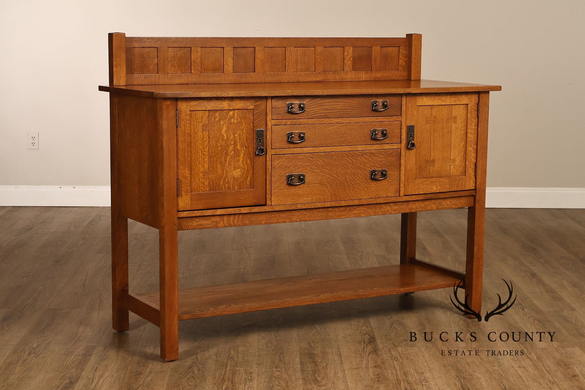 Stickley Mission Collection Oak Sideboard