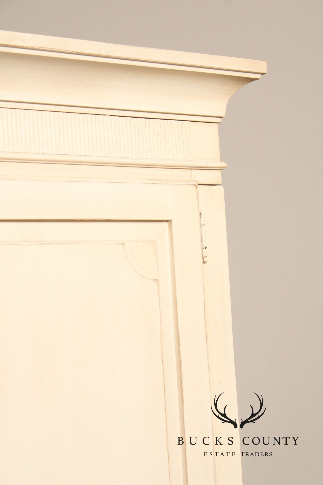Ethan Allen Swedish Home Collection Painted Armoire Cabinet