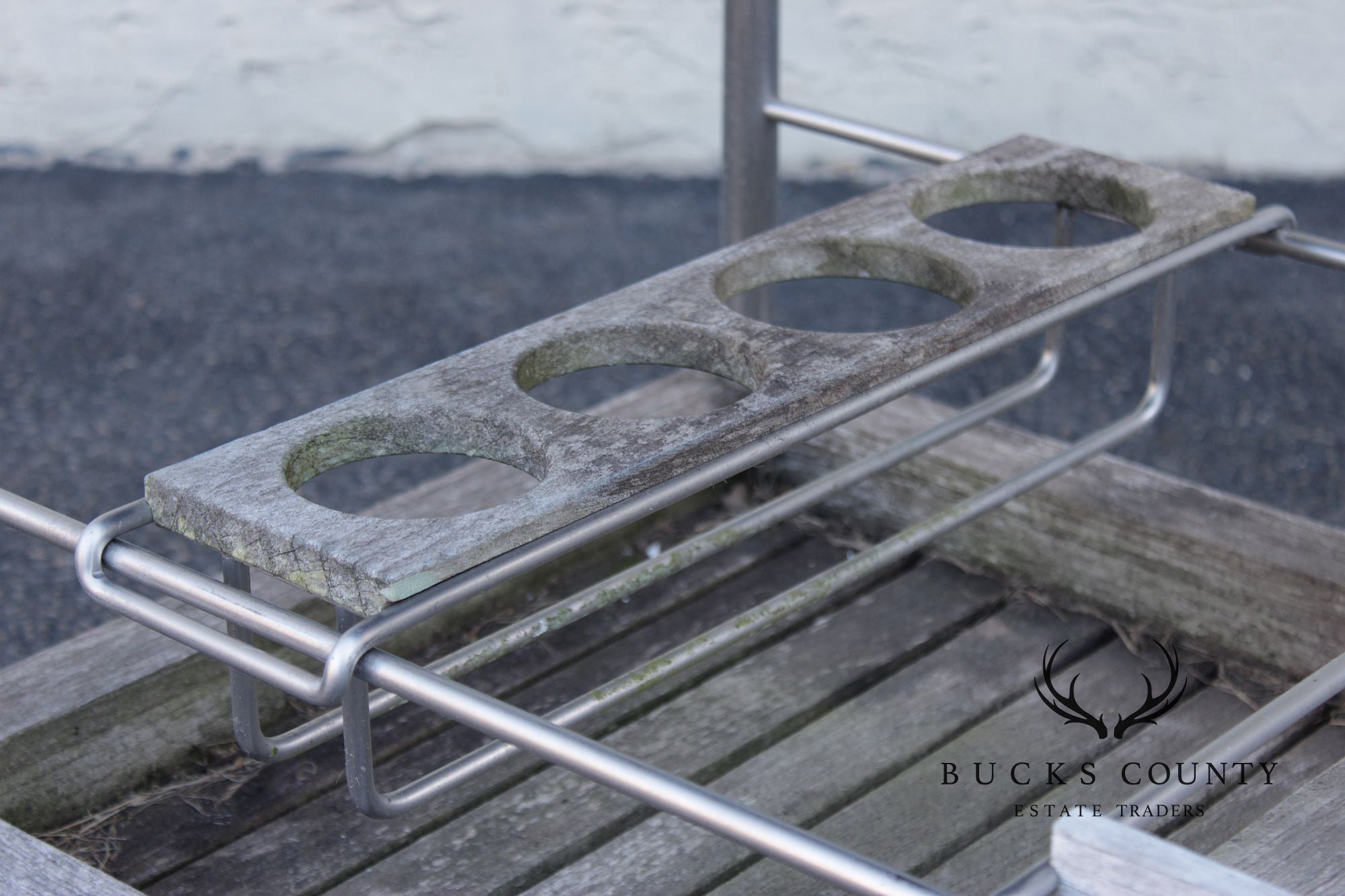 Gloster Teak Outdoor Bar Cart