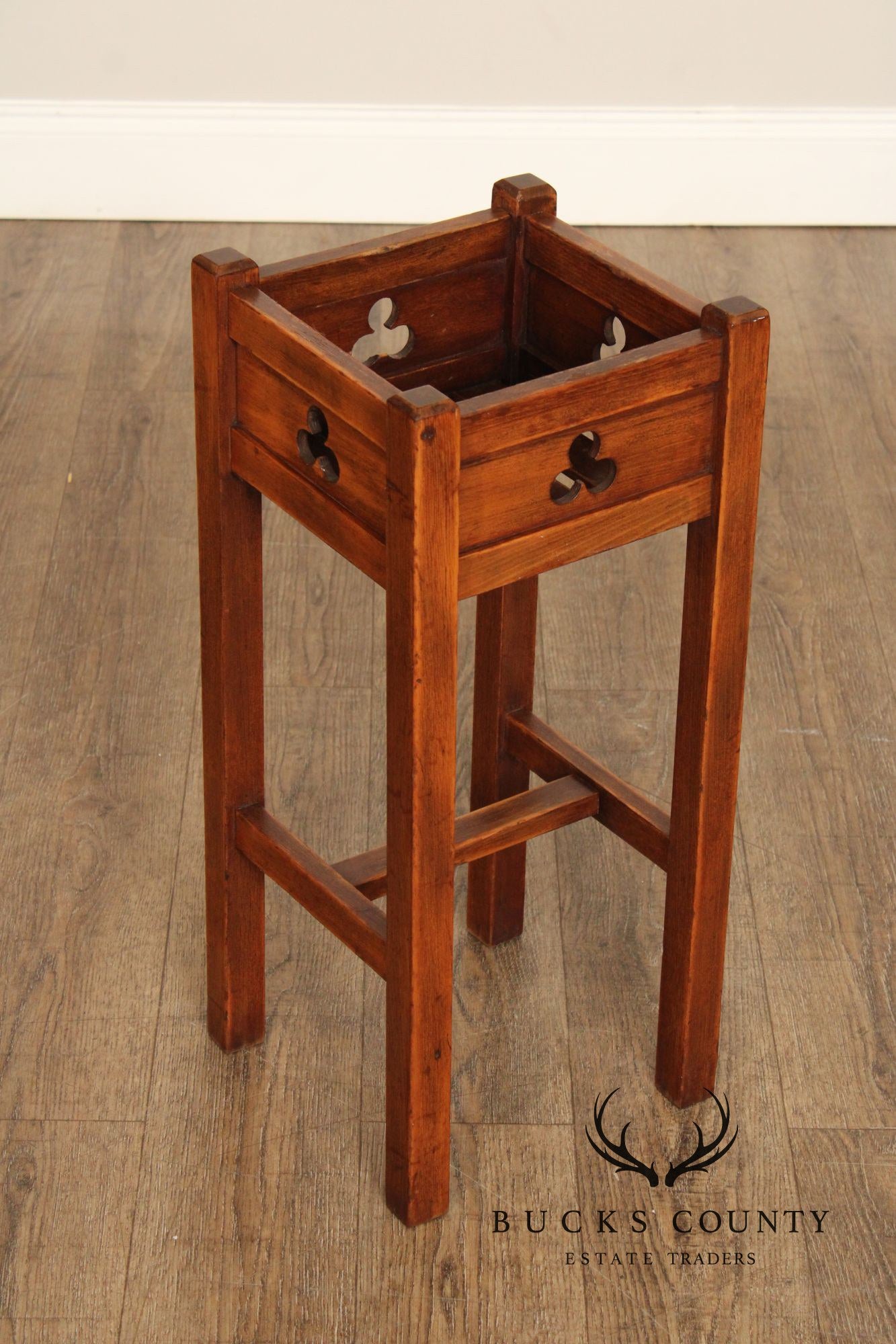 Antique Arts and Crafts Plant Stand