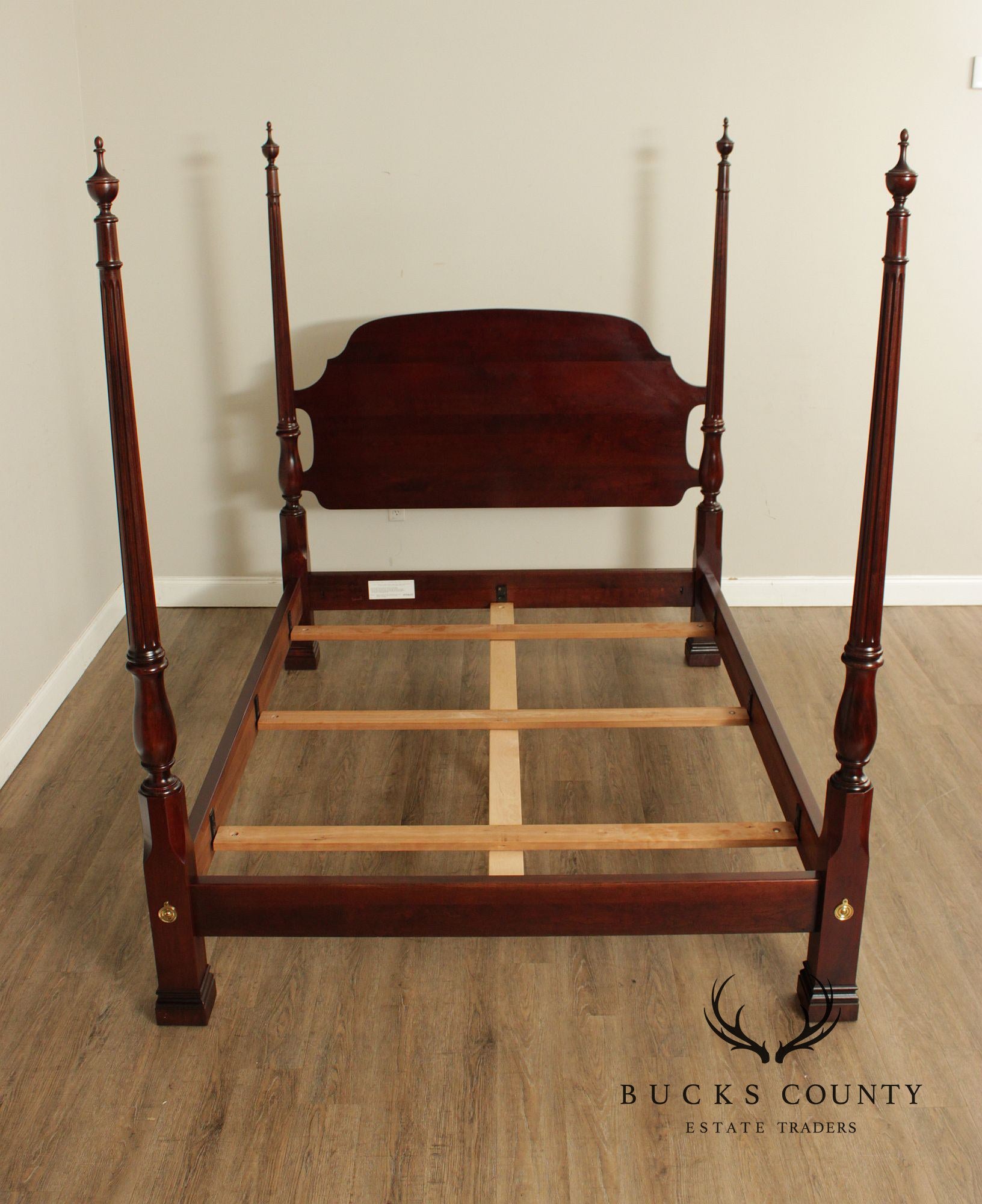 Stickley Cherry Queen Poster Bed
