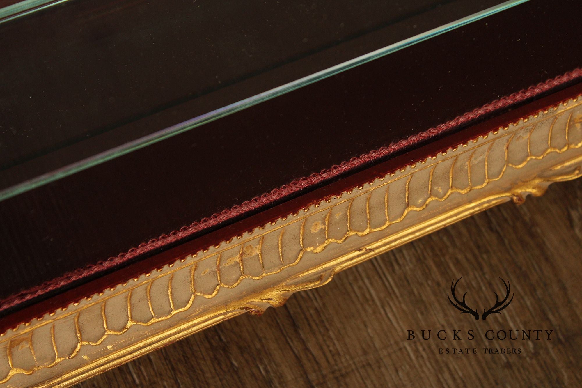 Italian Gold Framed Hanging Display Case