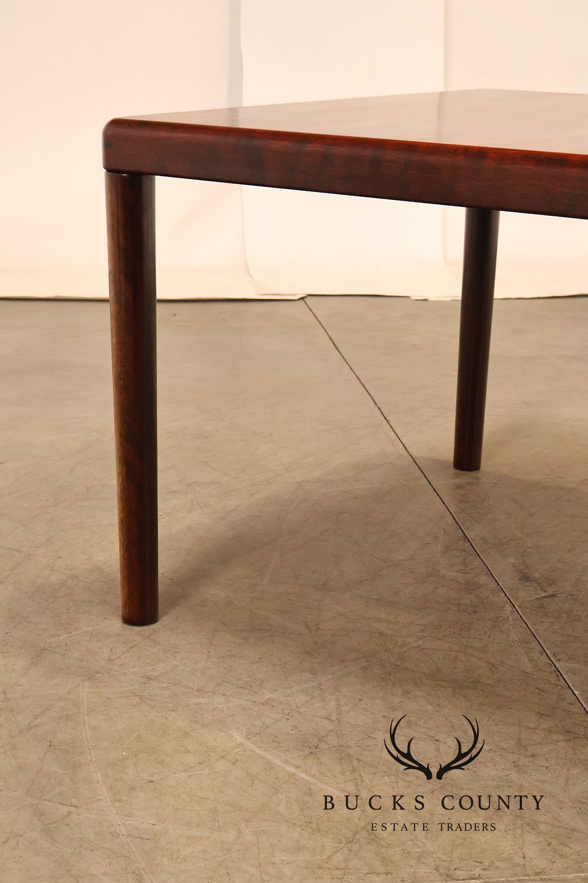 Dyrlund Danish Modern Rosewood Extension Dining Table