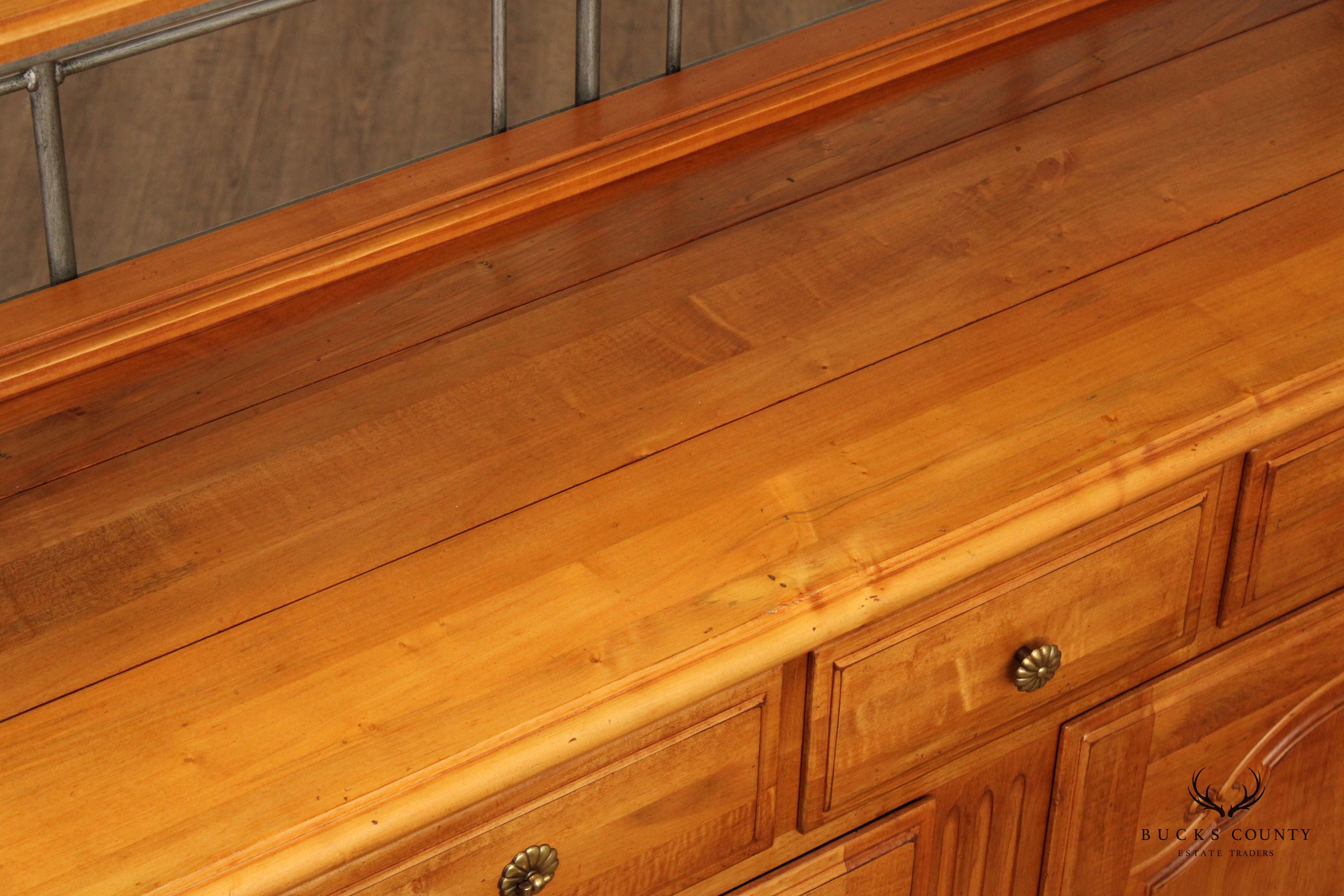 Ethan Allen French Country Style Maple Sideboard
