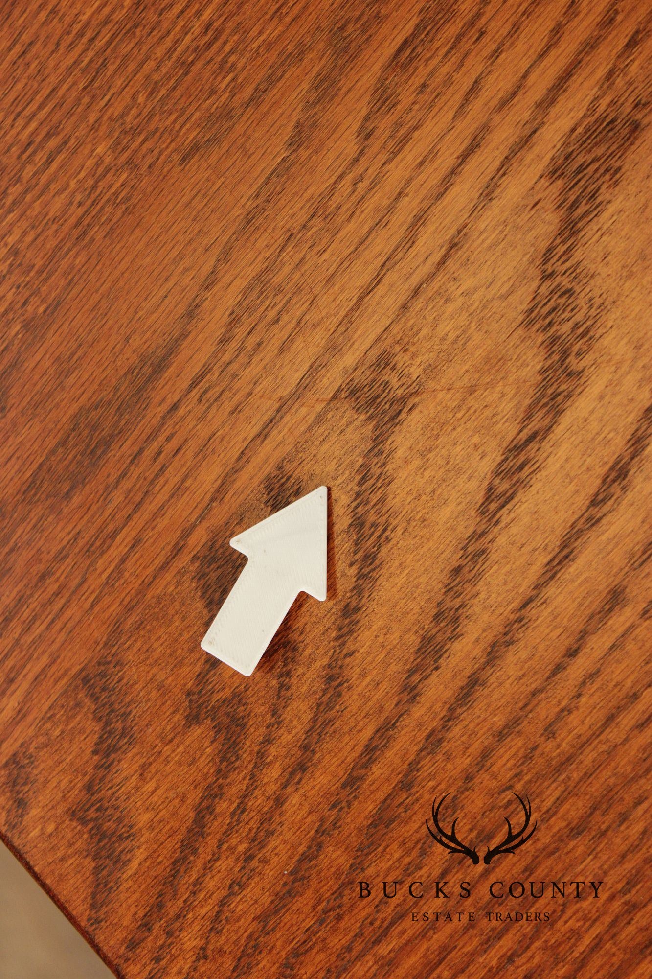 Shaker Style Narrow Oak Console Table