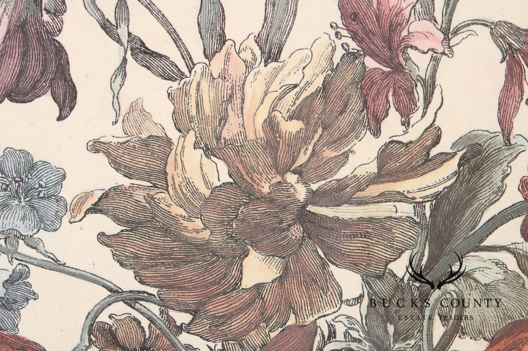 Windsor Art Pair of Decorative Framed Floral Prints