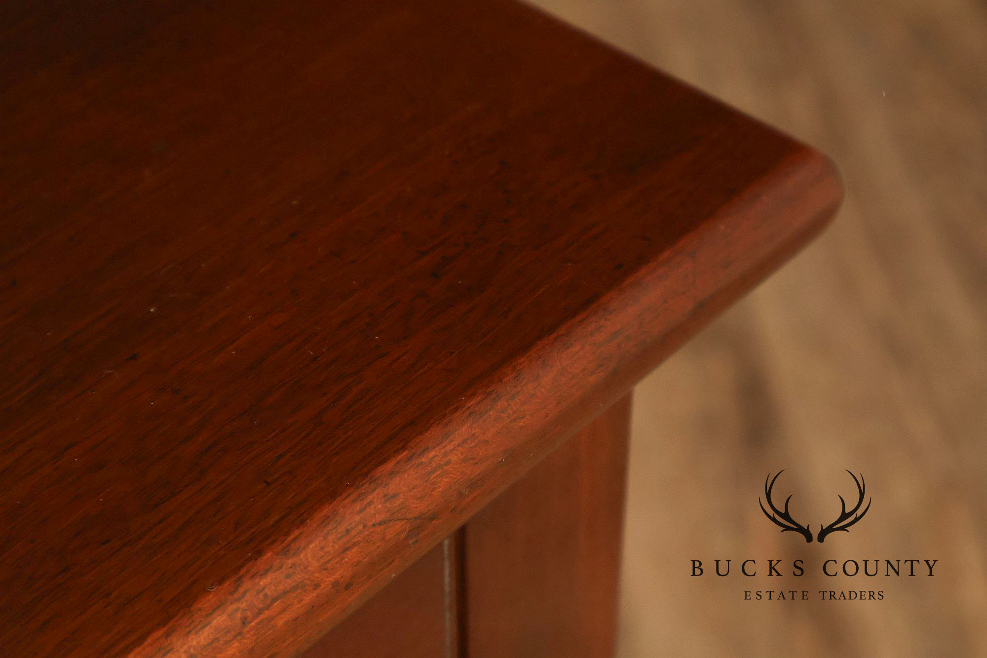 Kittinger Williamsburg Adaptation Mahogany Two Drawer Console Table