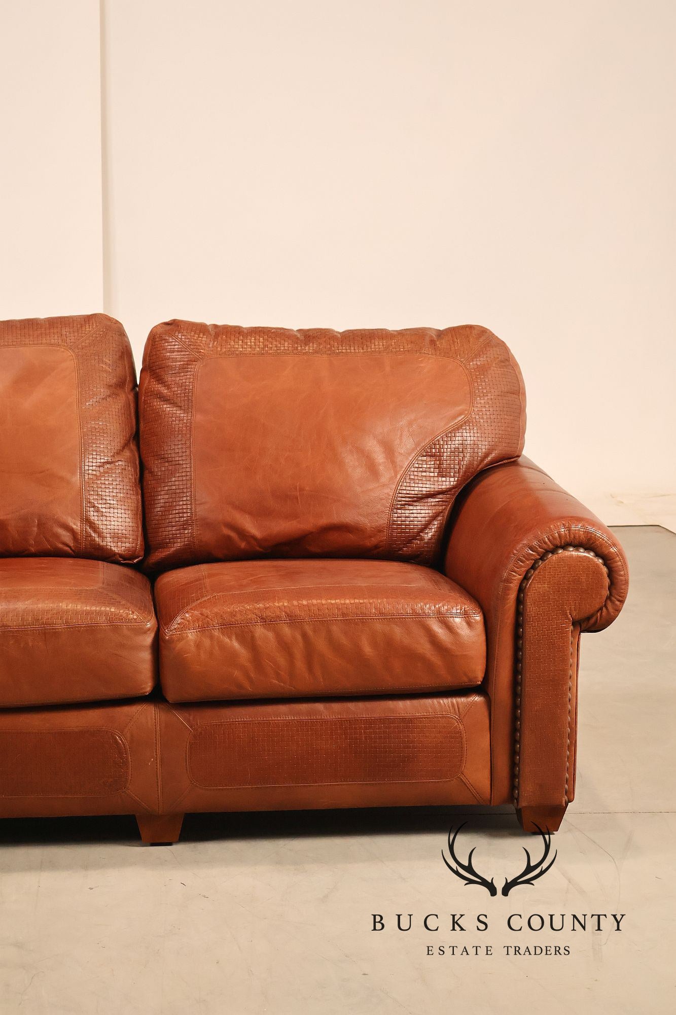 Stickley 'Santa Fe' Leather Sofa