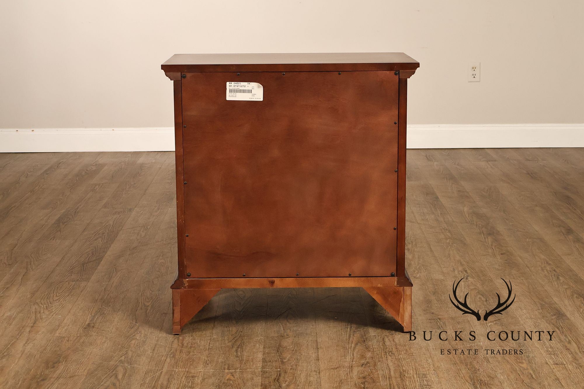 Pennsylvania House Chippendale Style Pair of Cherry Nightstands