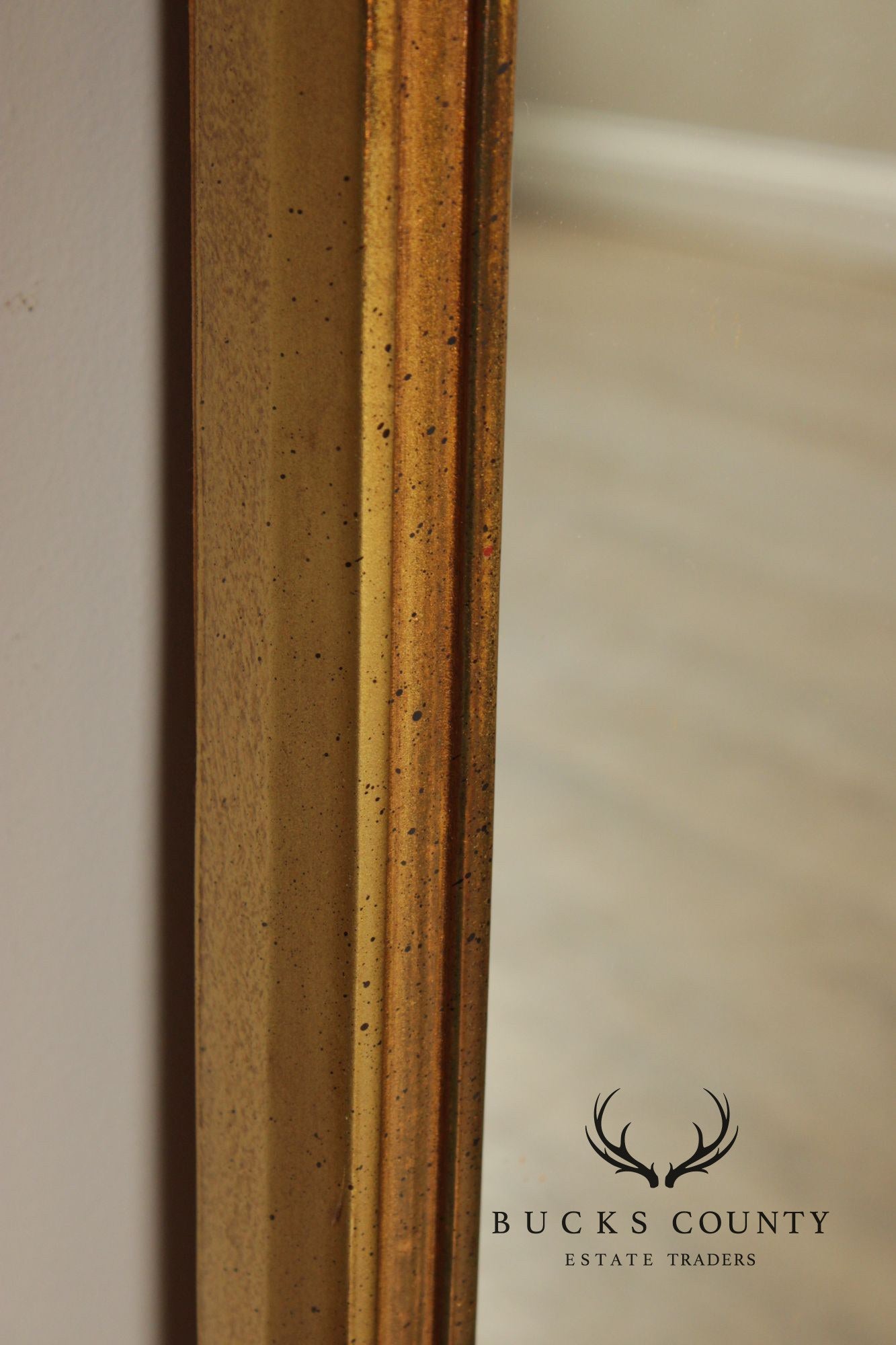 Carolina Mirror Georgian Style Gilt Painted Wall Mirror