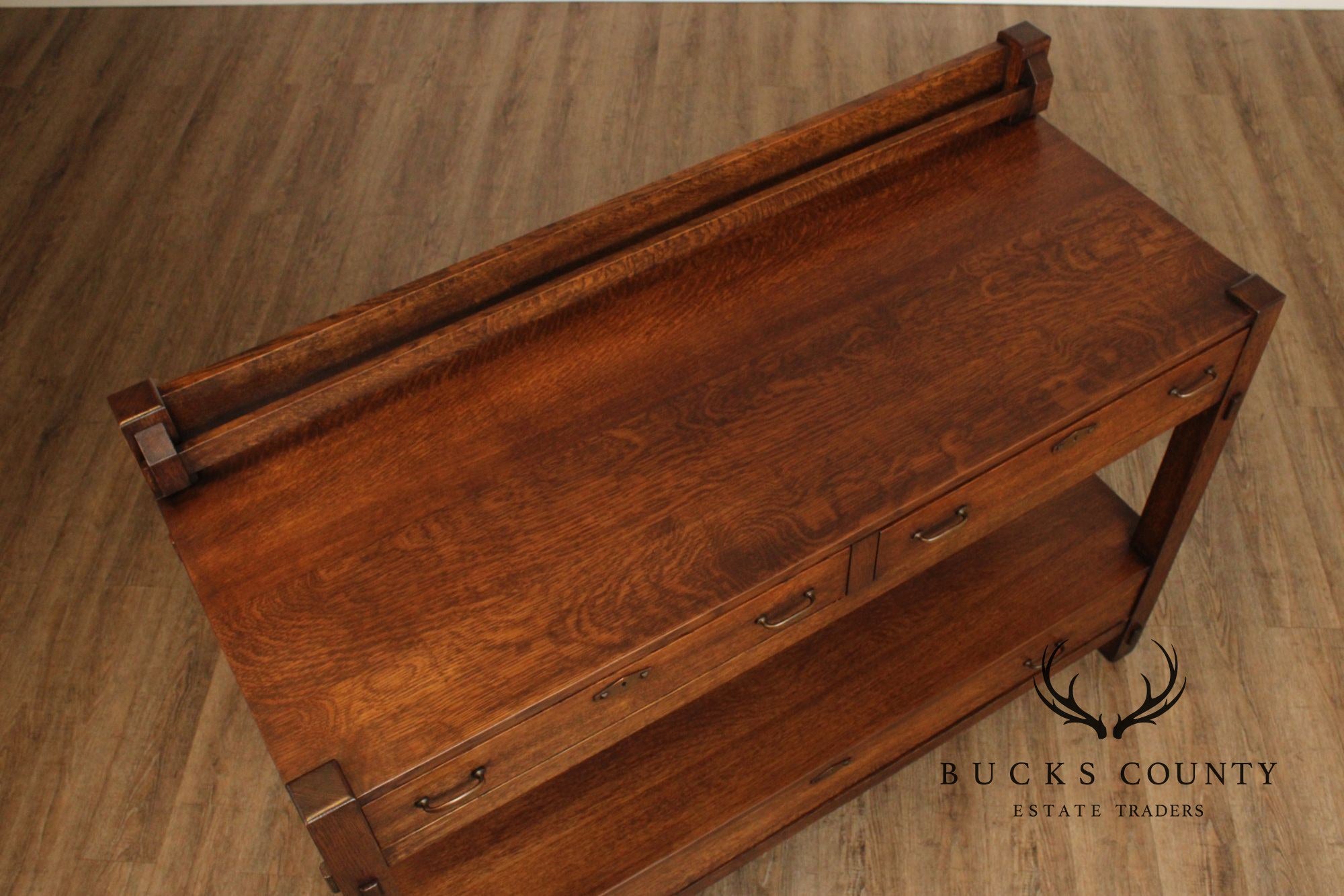 Charles Stickley Antique Mission Oak Sideboard Buffet