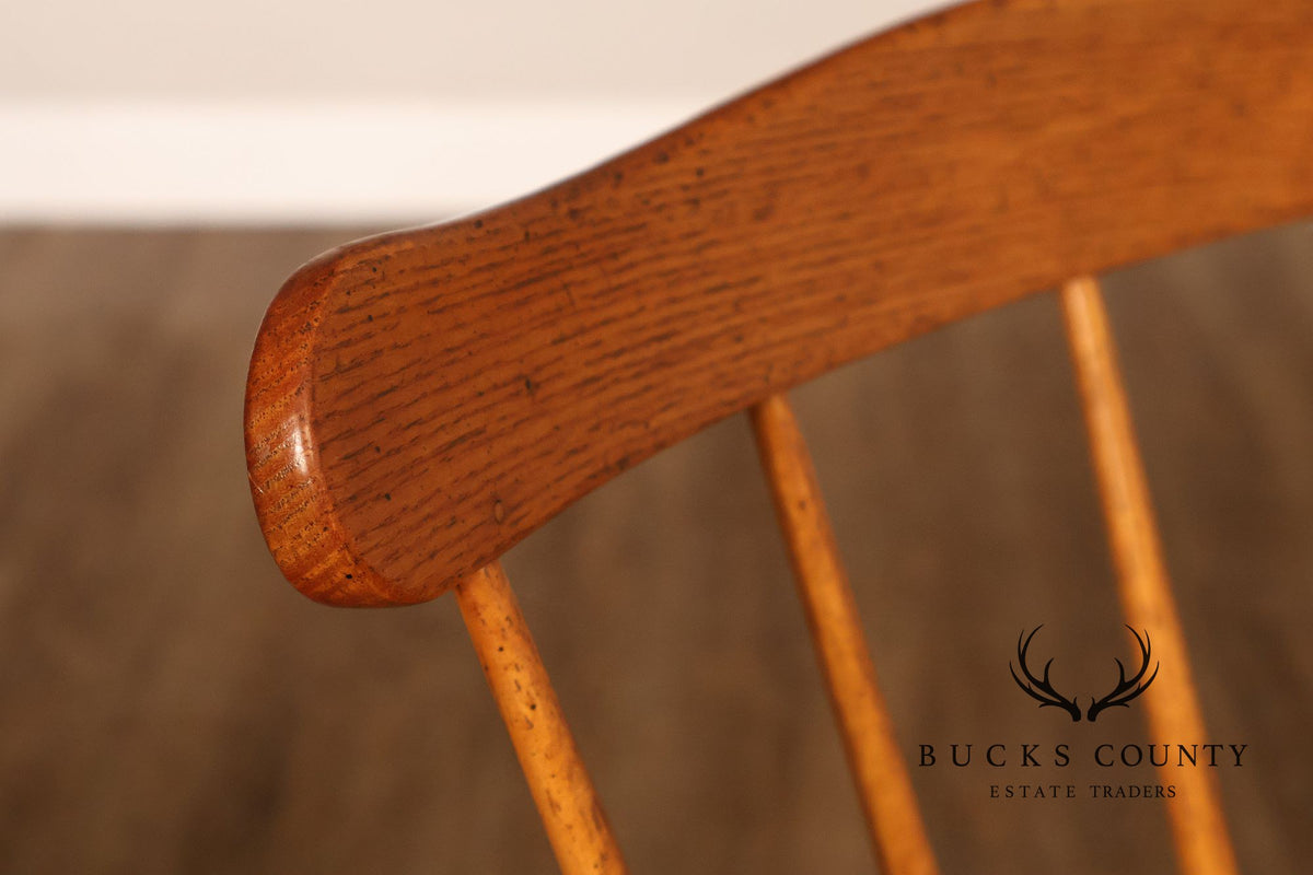 Duckloe Colonial Reproduction Set Of 5 Windsor Armchairs