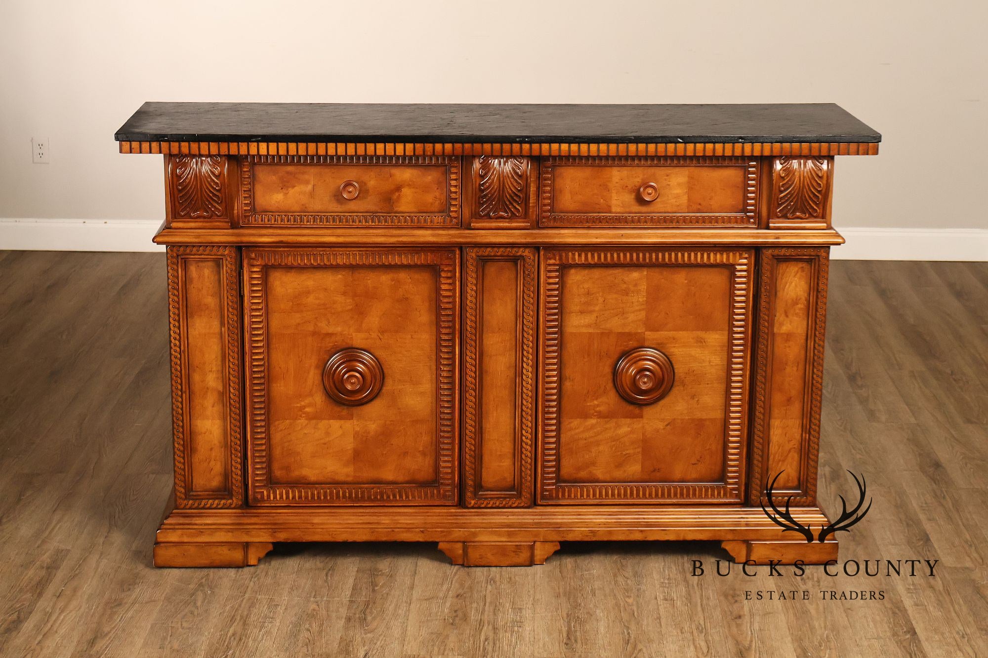 Century Furniture Chatsworth Collection Slate Top Sideboard Credenza