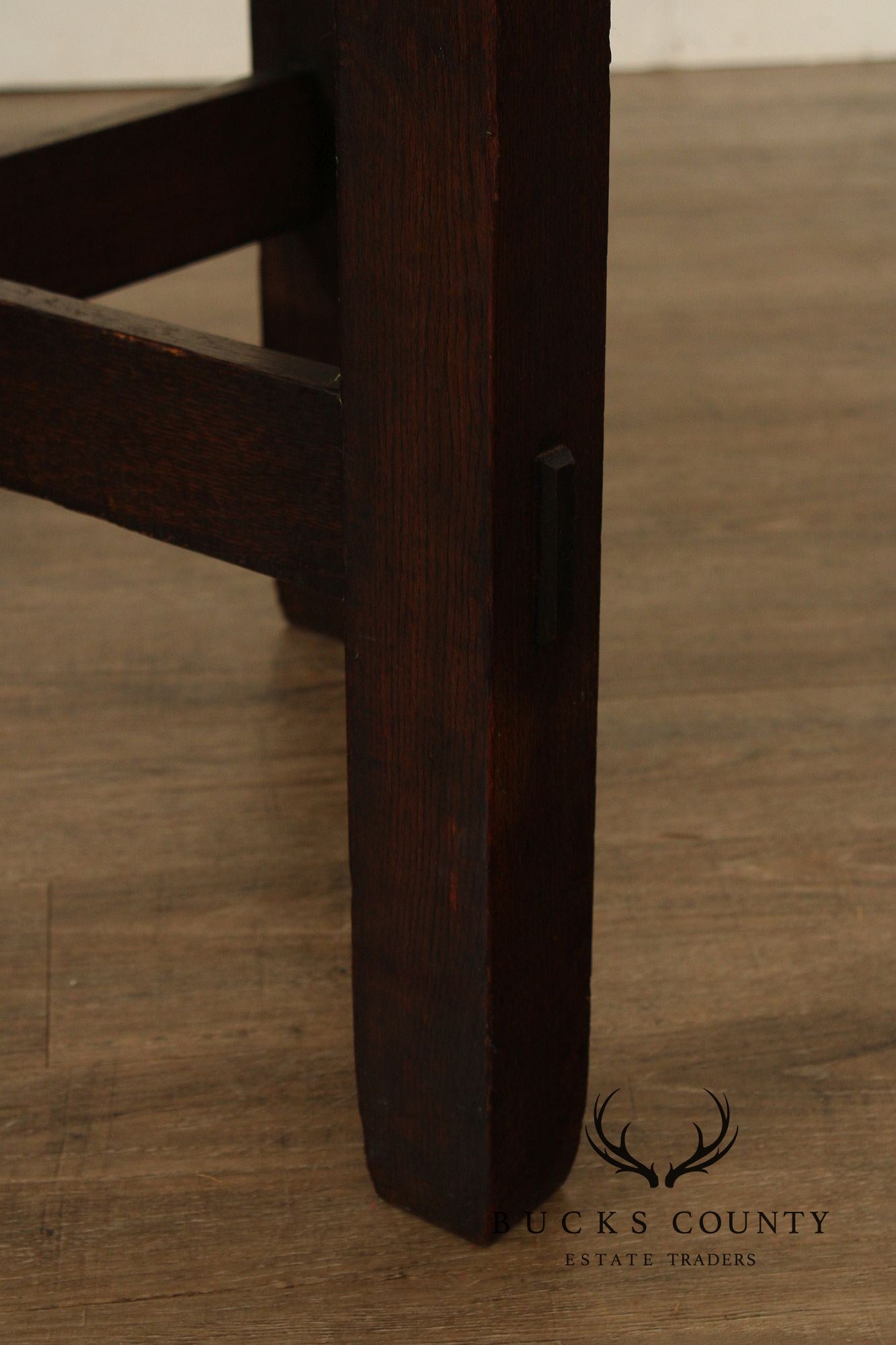 STICKLEY BROTHERS ANTIQUE MISSION OAK GAME TABLE