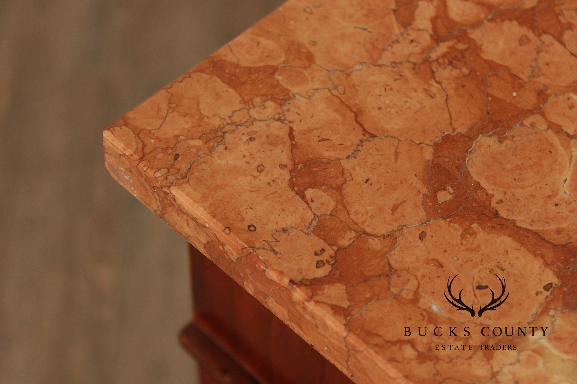 Italian Marble Top Chest of Drawers