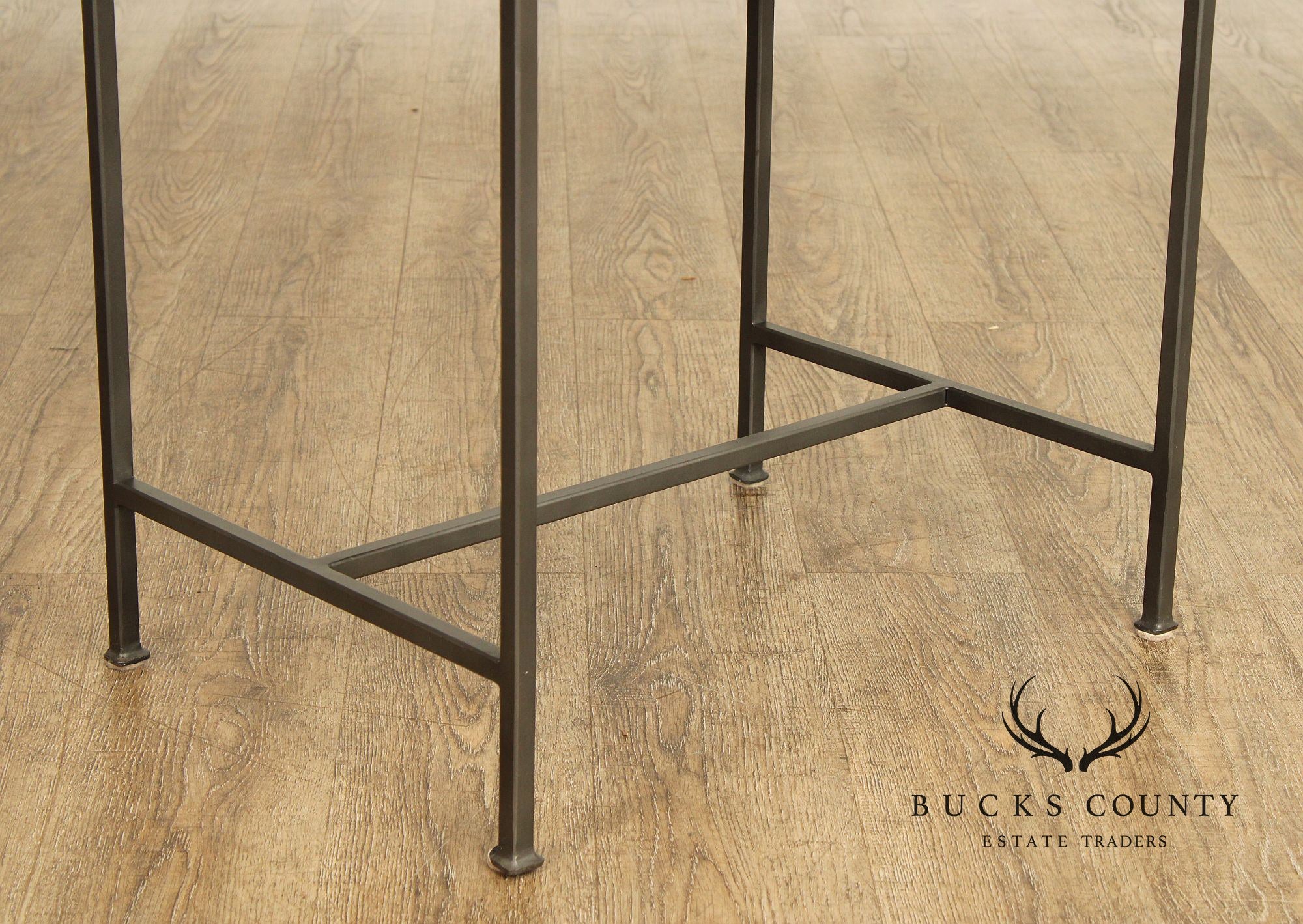 Industrial Style 'Simien' Iron End Table
