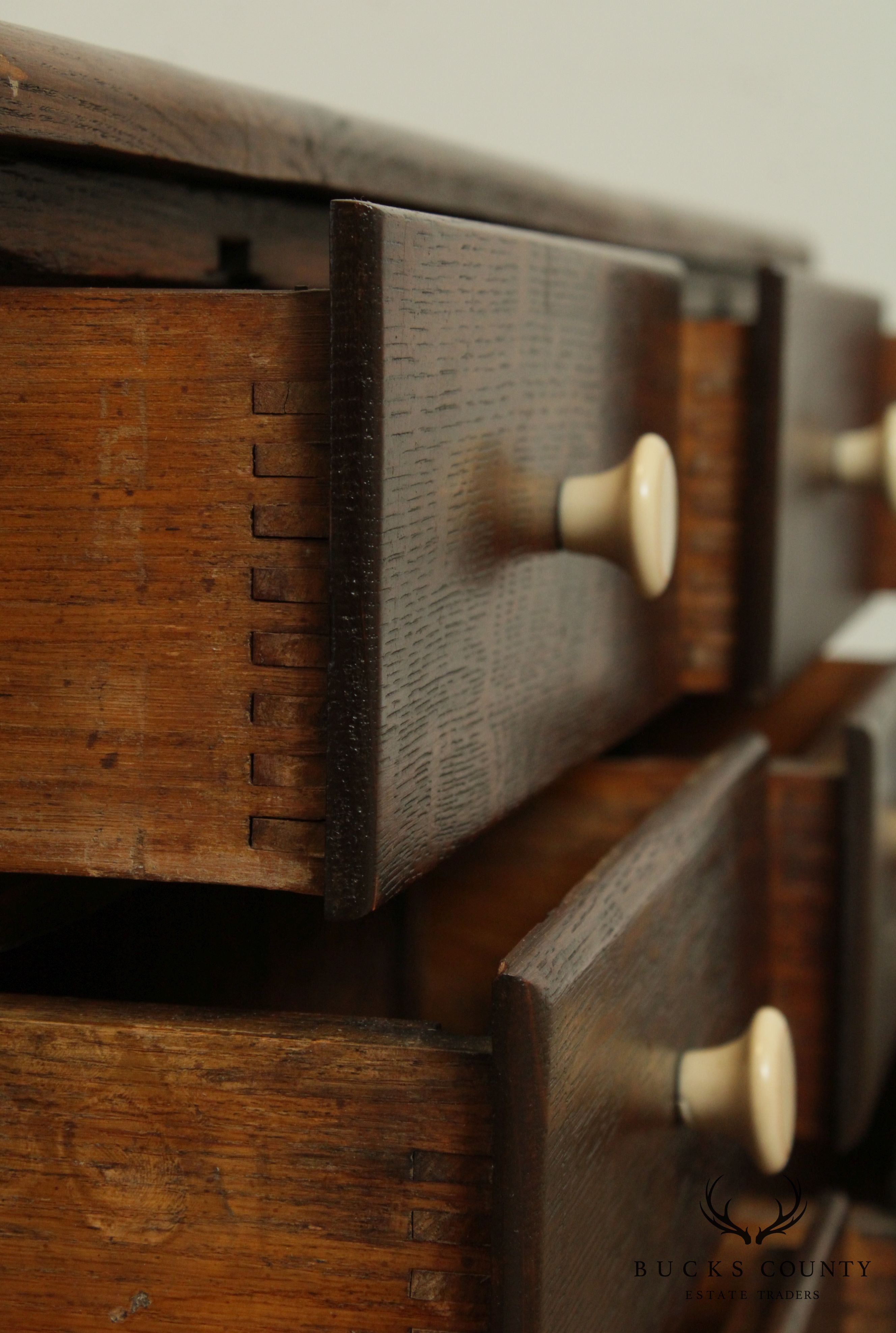 Wabash Cabinet Co. Antique 9 Drawer Letter File