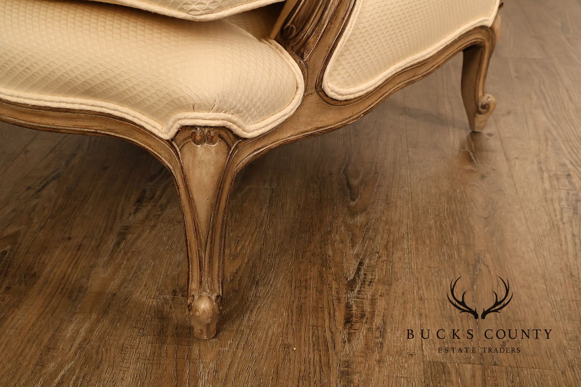 Meyer Gunther Martini French Louis XV Style Bergere Chair