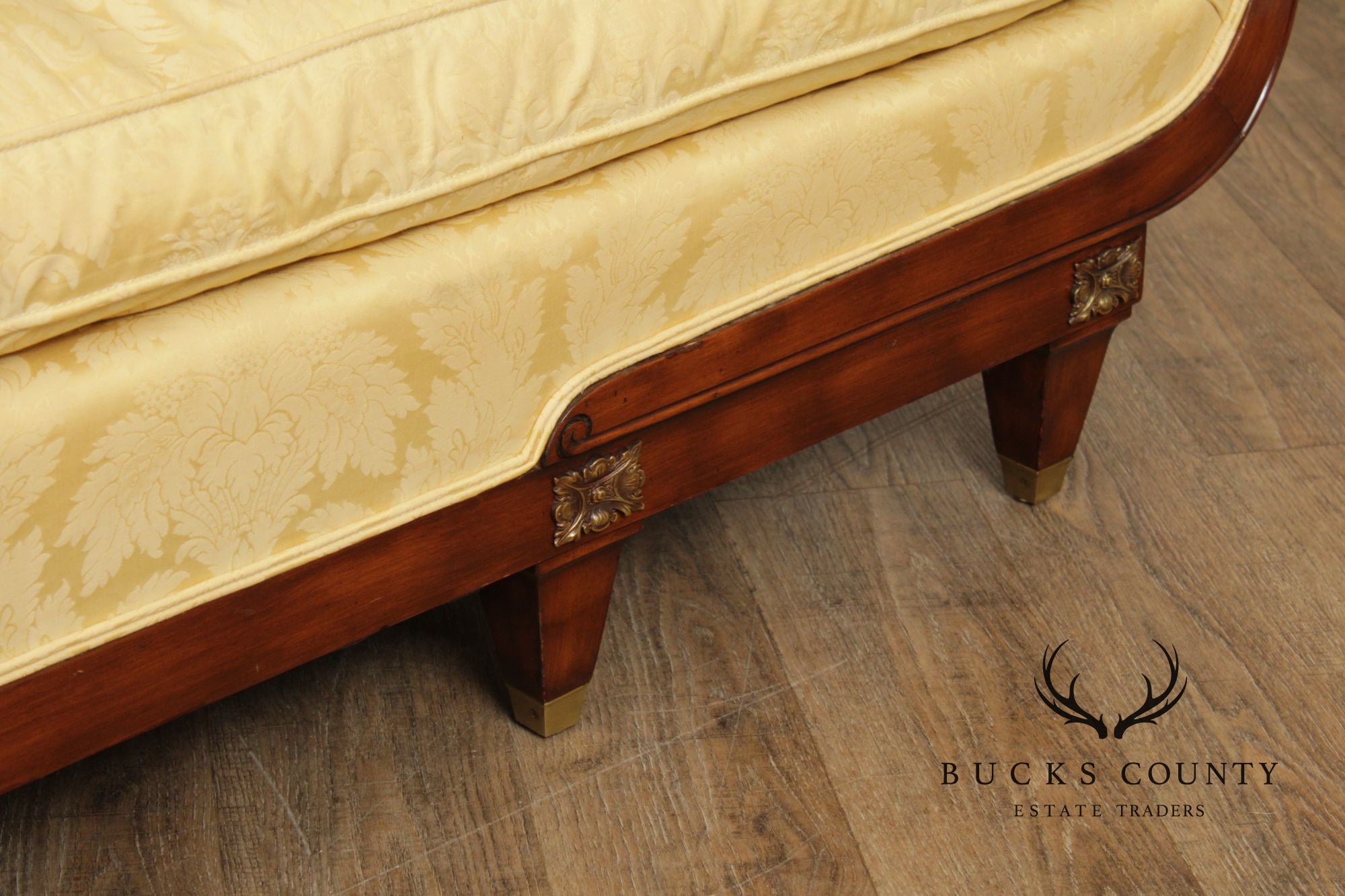 1940's Classical Style Mahogany Frame Sofa