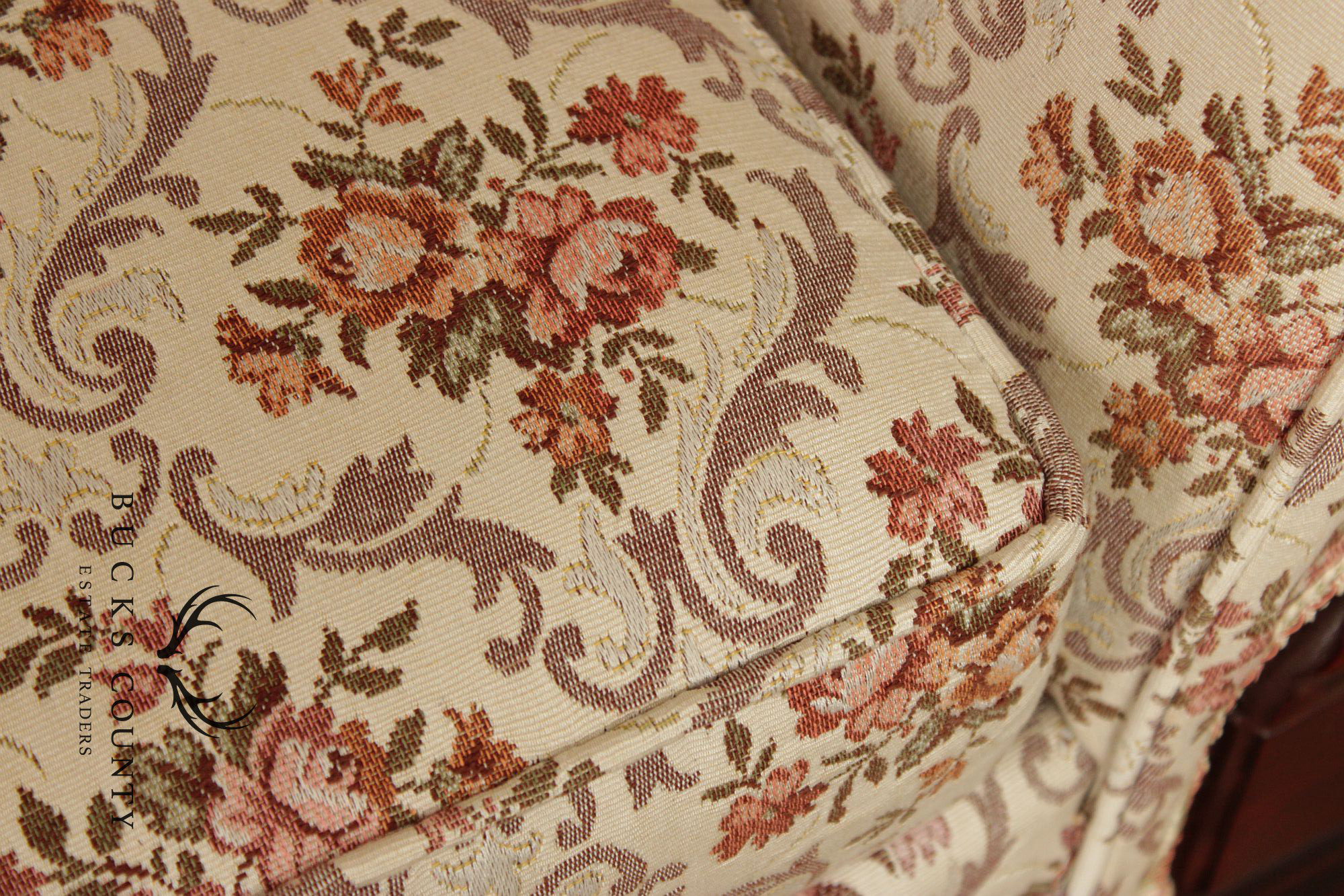 Kimball Victorian Style Carved Mahogany Sofa