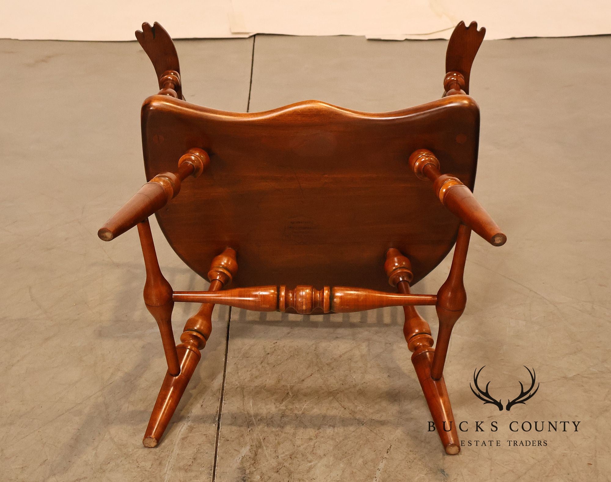 Frederick Duckloe Cherry Comb-Back Windsor Armchair
