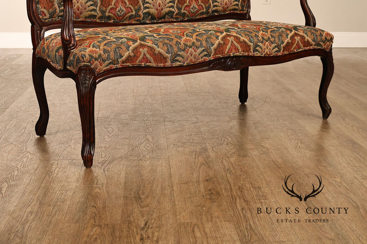 Bassett French Louis XV Style Settee