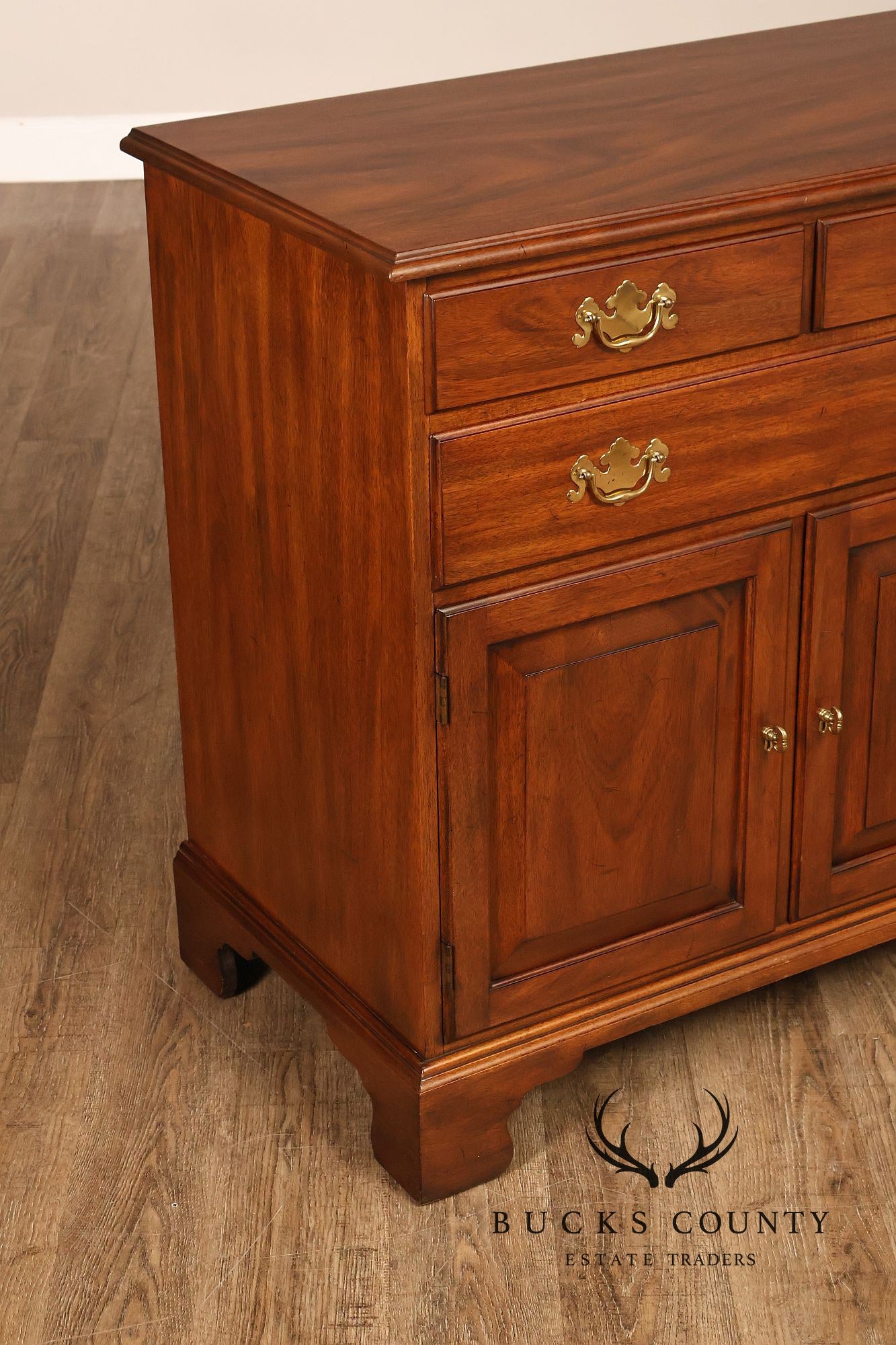 Henkel Harris Chippendale Style Mahogany Buffet Sideboard