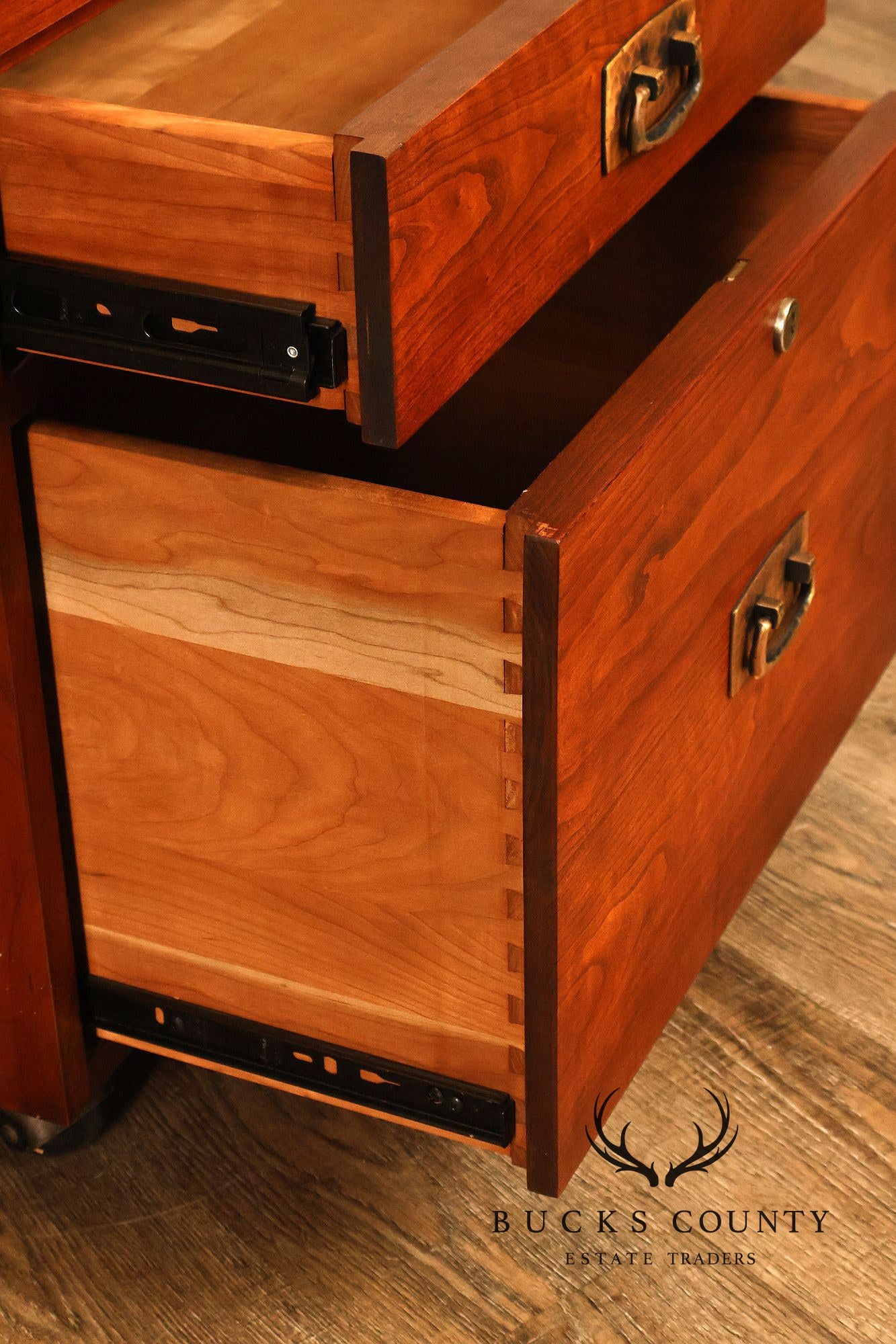 Stickley Mission Collection Cherry Two Drawer File Cabinet