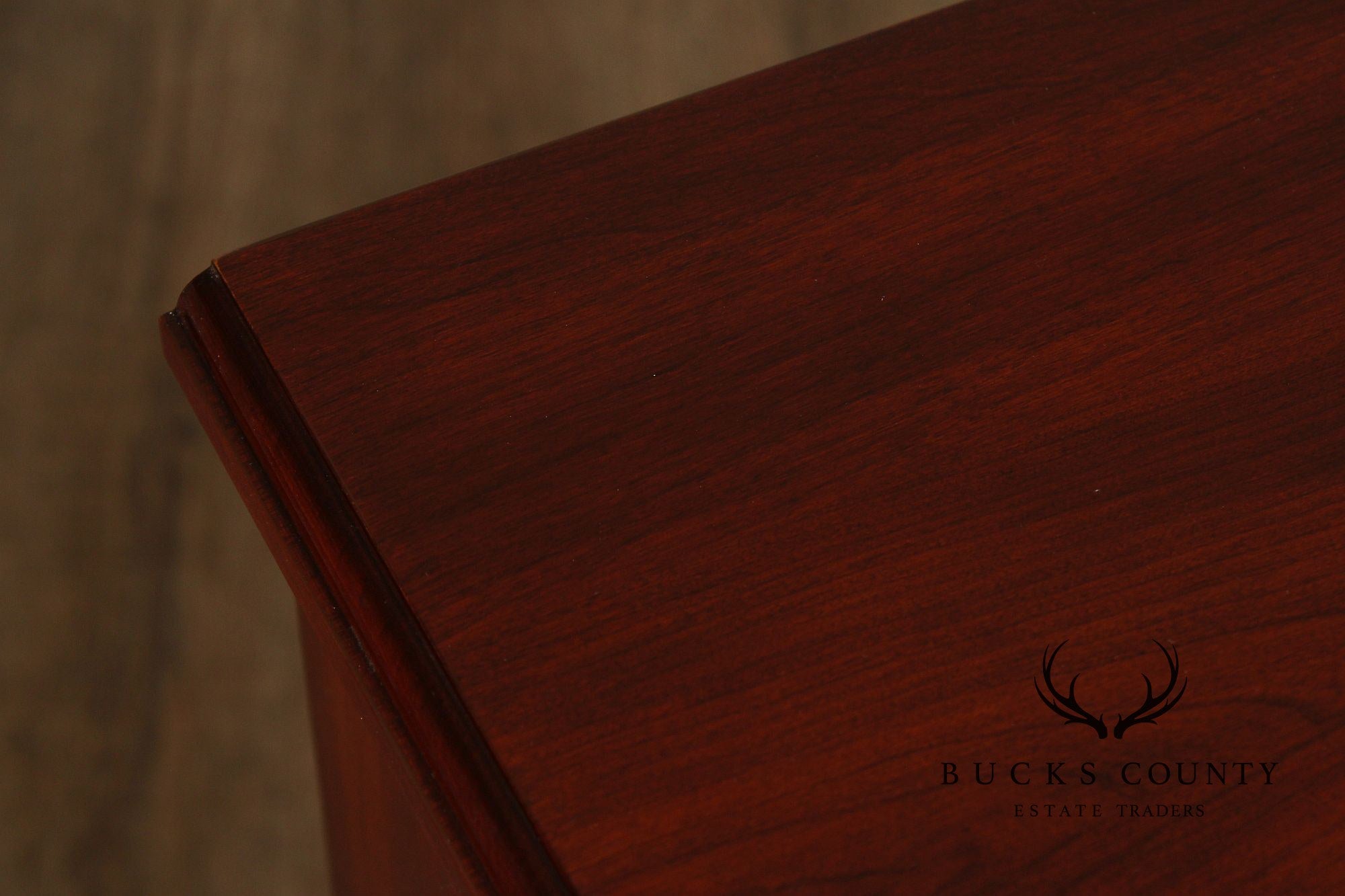 Henkel Harris Chippendale Style Cherry Nightstand