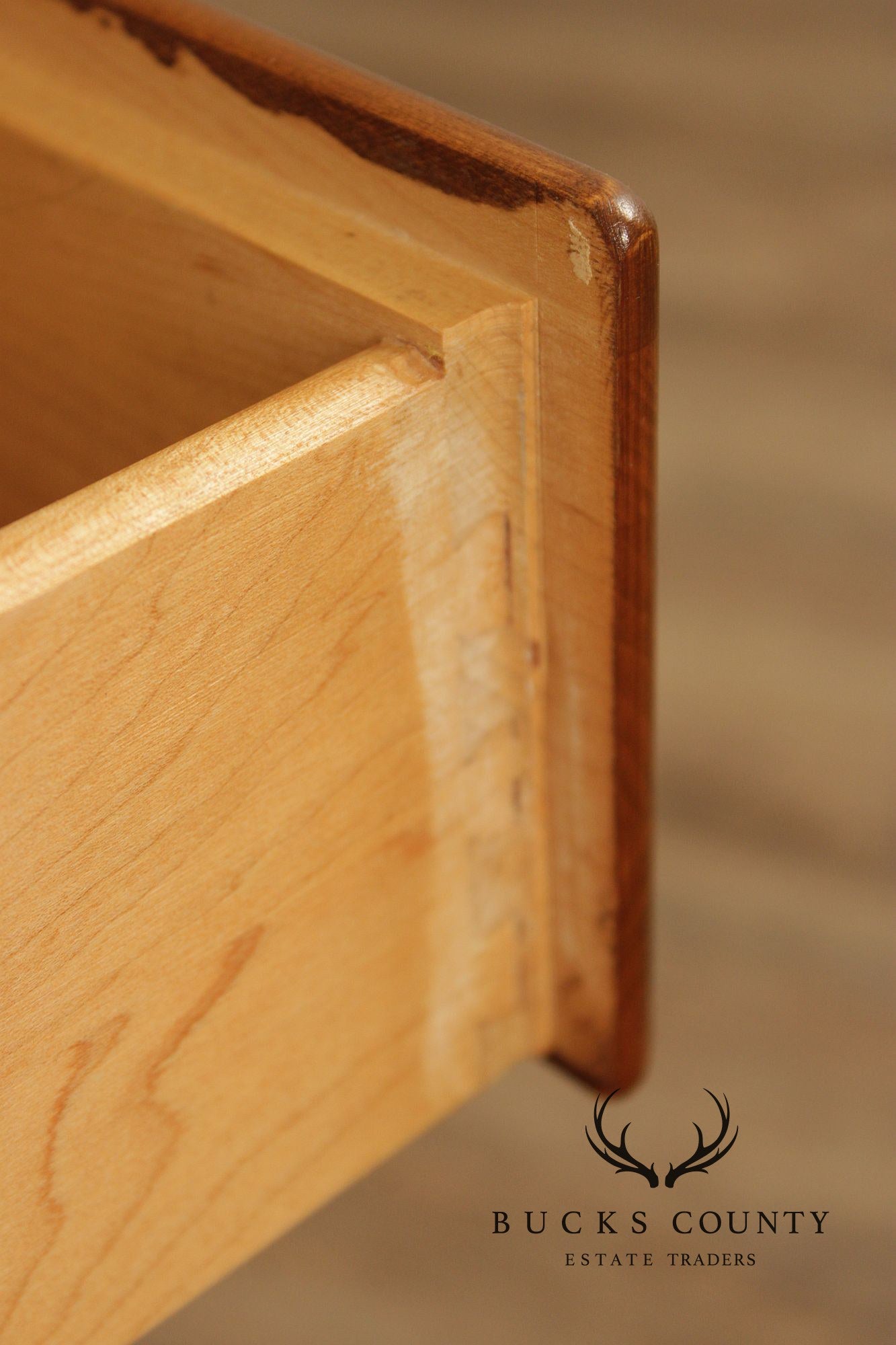 Ethan Allen Custom Room Plan Maple Writing Desk