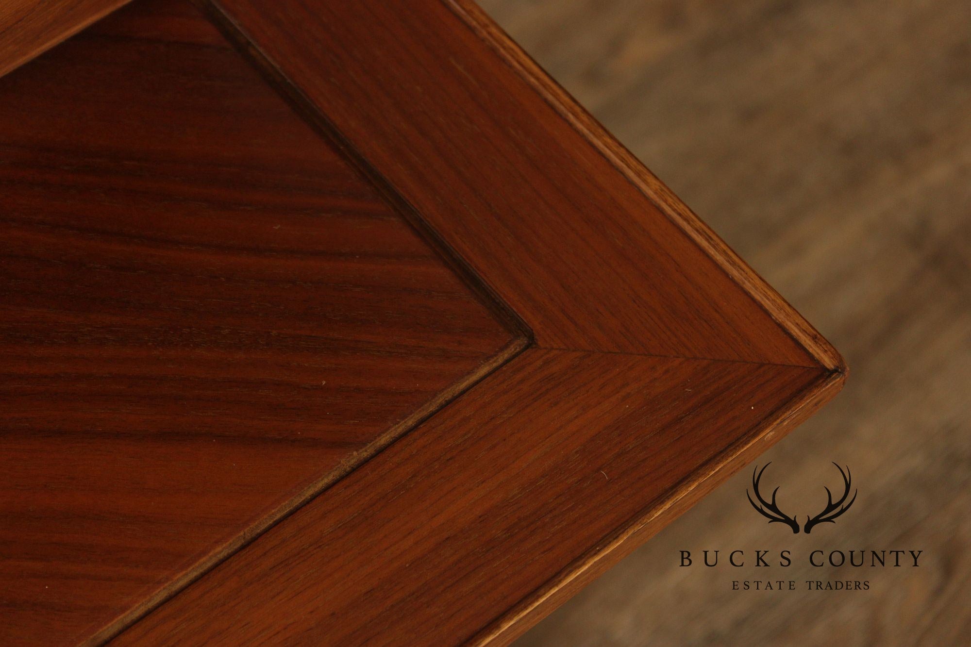 Lane Copenhagen Mid-Century Modern Two-Tier Corner Table