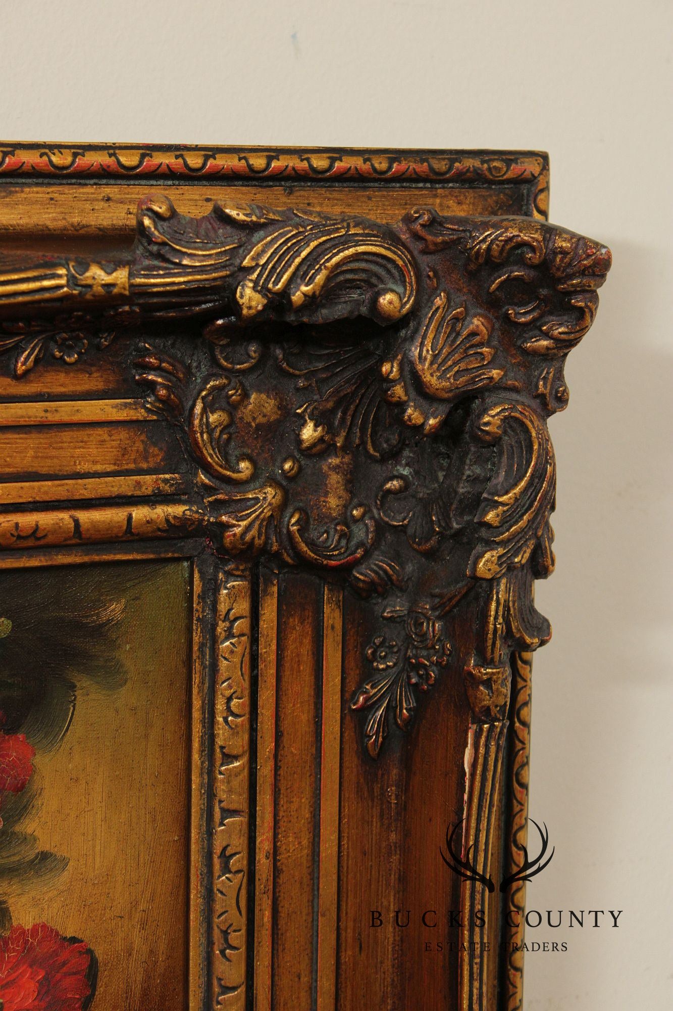 Artist Signed Belgian Floral Still-Life Painting