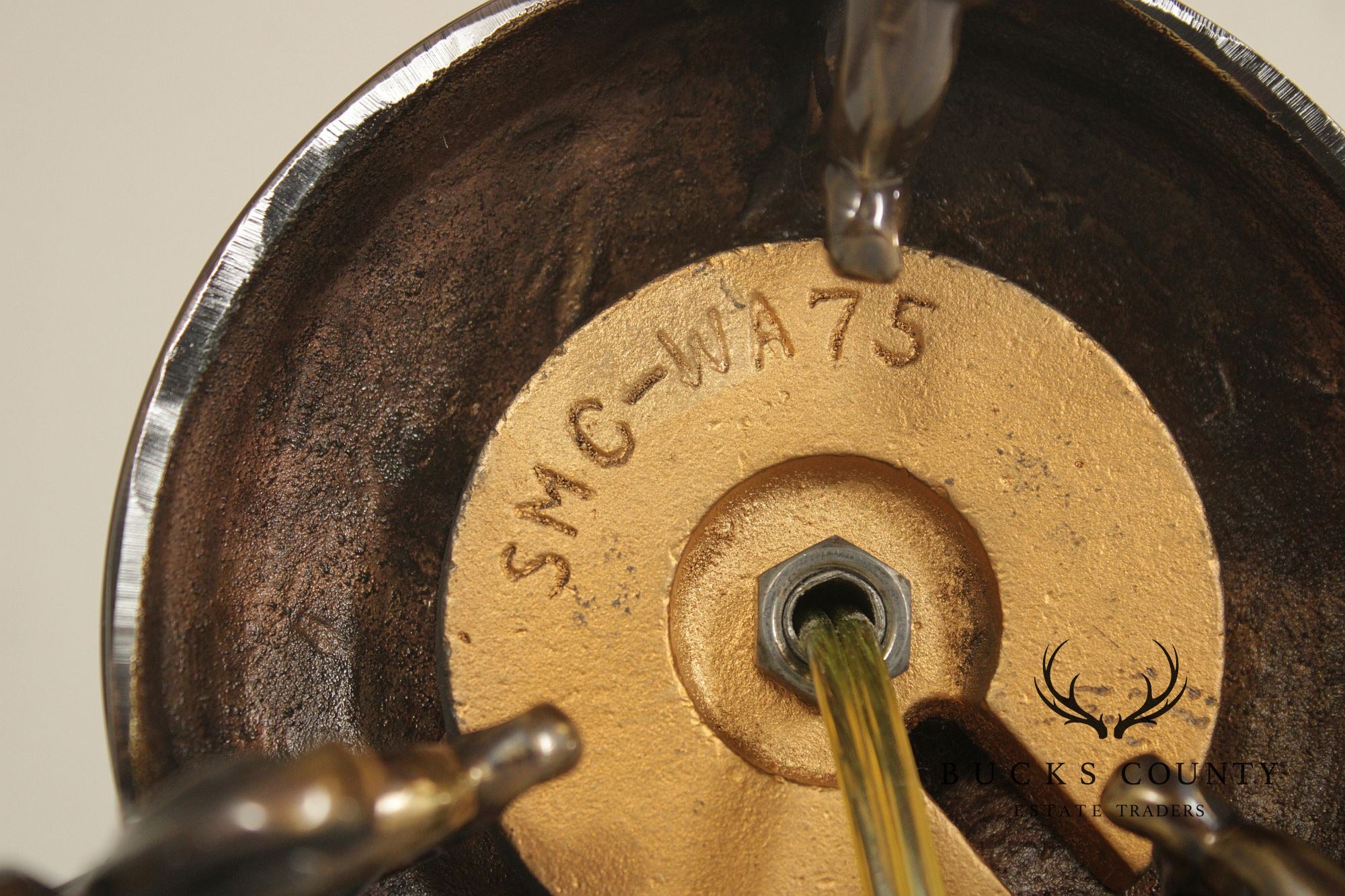 Frederick Cooper Rococo Style Brass Table Lamp