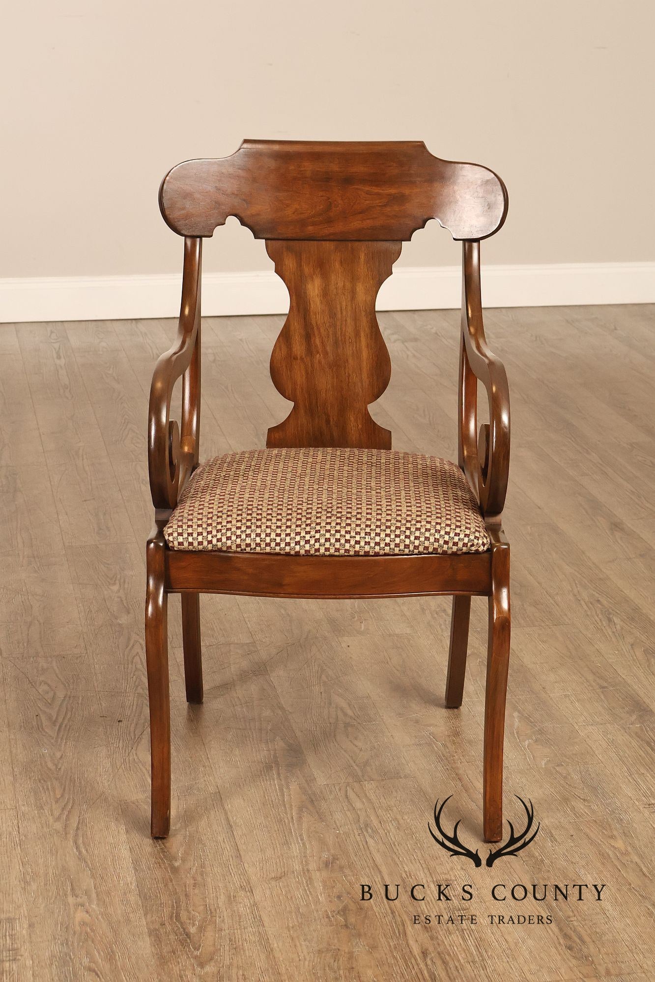 Pennsylvania House Empire Style Vintage Set Of Six Style Cherry Dining Chairs