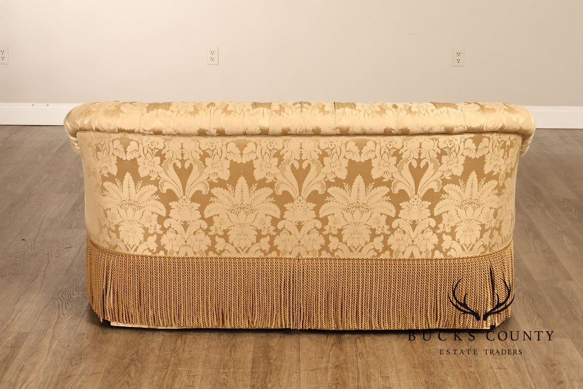 TRS Furniture Button-Tufted Upholstered Sofa
