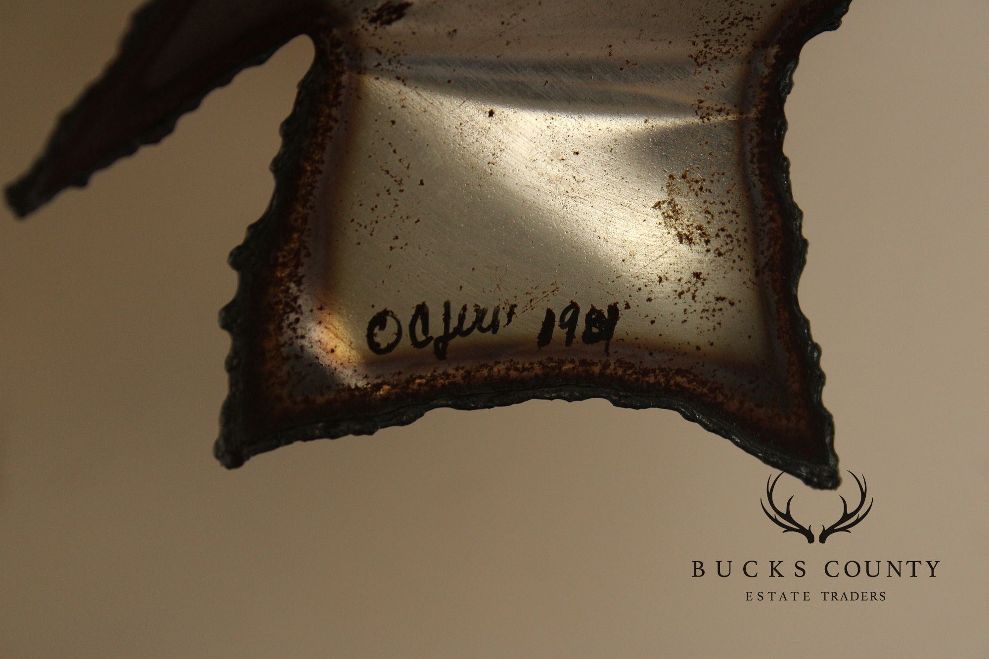 Curtis Jere Brutalist Wall Sculpture, Autumn Leaves